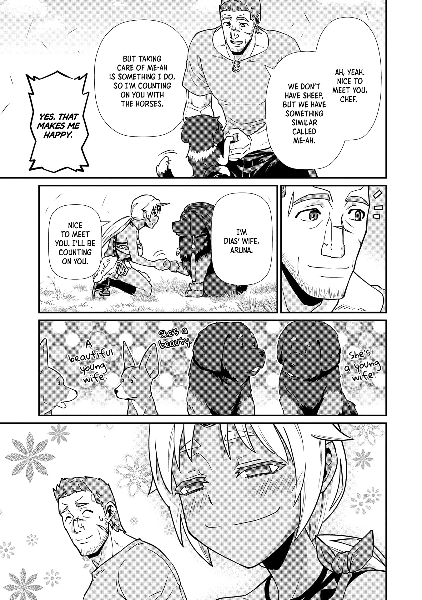 The Population Of The Frontier Owner Starts With 0. "Dias The Blue" And A Blue Horned Girl. chapter 16 page 28