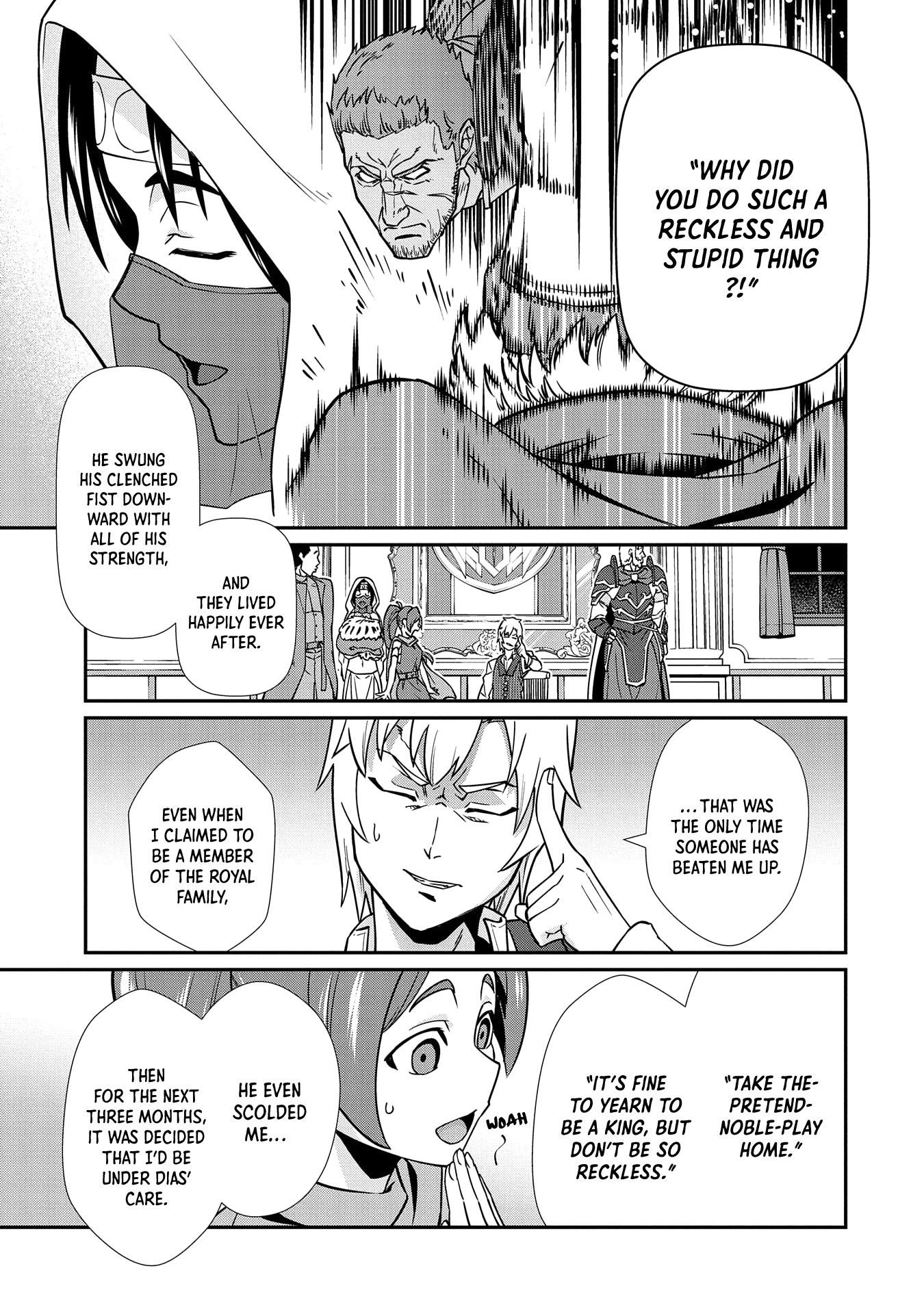 The Population Of The Frontier Owner Starts With 0. "Dias The Blue" And A Blue Horned Girl. chapter 17 page 29