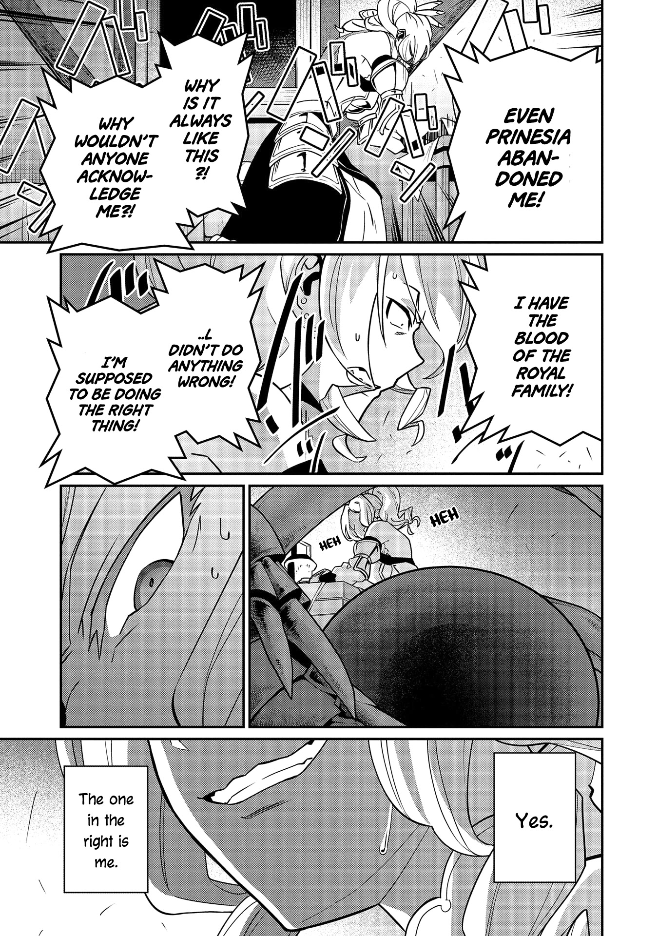 The Population Of The Frontier Owner Starts With 0. "Dias The Blue" And A Blue Horned Girl. chapter 17 page 33