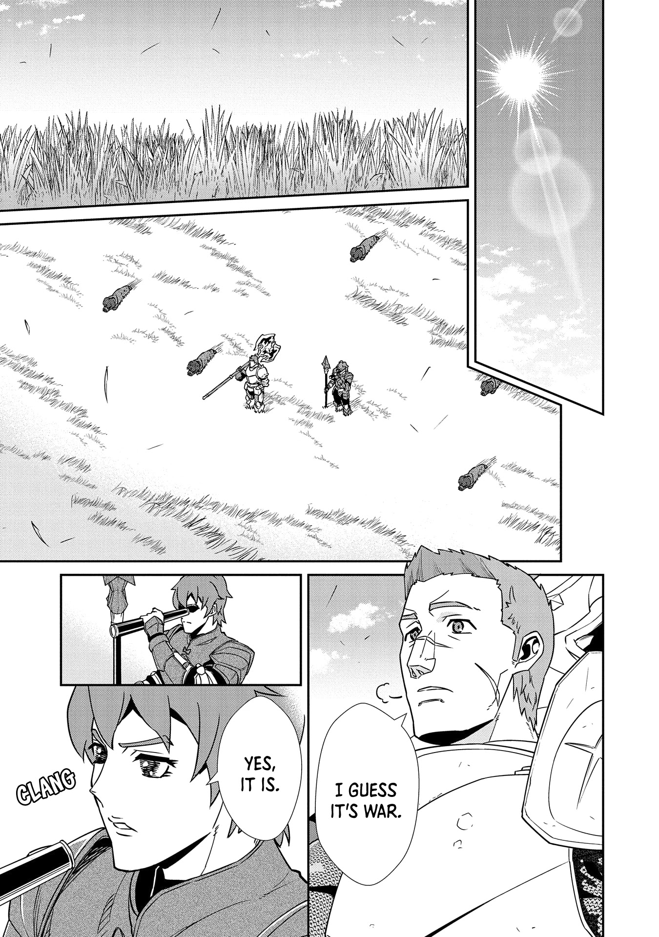 The Population Of The Frontier Owner Starts With 0. "Dias The Blue" And A Blue Horned Girl. chapter 18 page 23