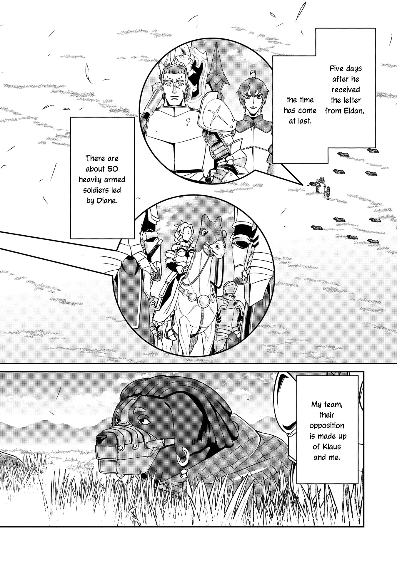 The Population Of The Frontier Owner Starts With 0. "Dias The Blue" And A Blue Horned Girl. chapter 18 page 24