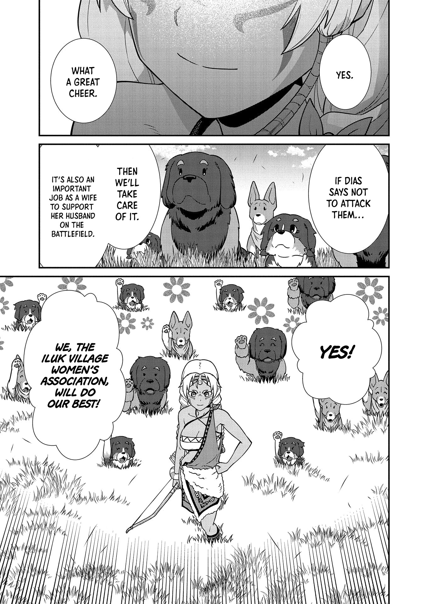 The Population Of The Frontier Owner Starts With 0. "Dias The Blue" And A Blue Horned Girl. chapter 19 page 14