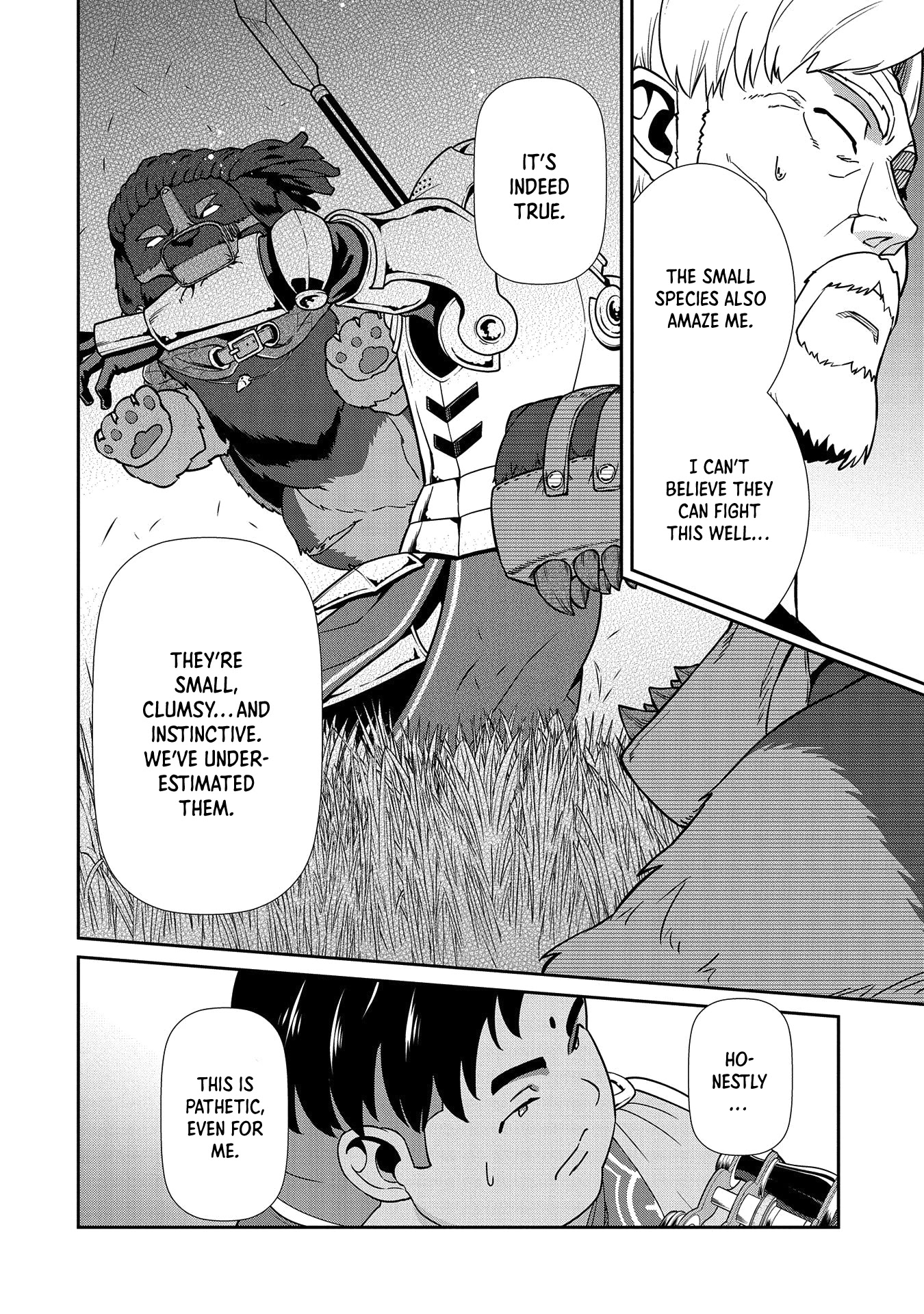 The Population Of The Frontier Owner Starts With 0. "Dias The Blue" And A Blue Horned Girl. chapter 19 page 18