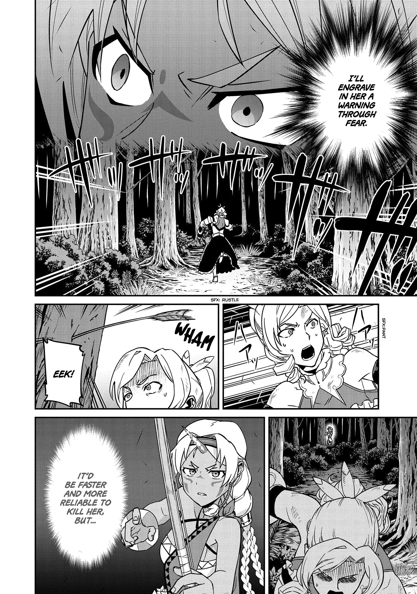 The Population Of The Frontier Owner Starts With 0. "Dias The Blue" And A Blue Horned Girl. chapter 19 page 24