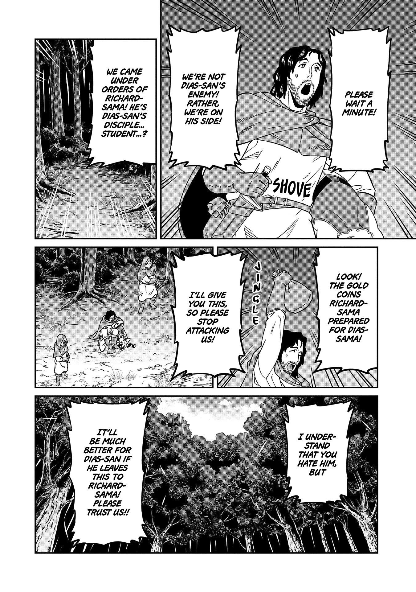 The Population Of The Frontier Owner Starts With 0. "Dias The Blue" And A Blue Horned Girl. chapter 19 page 28