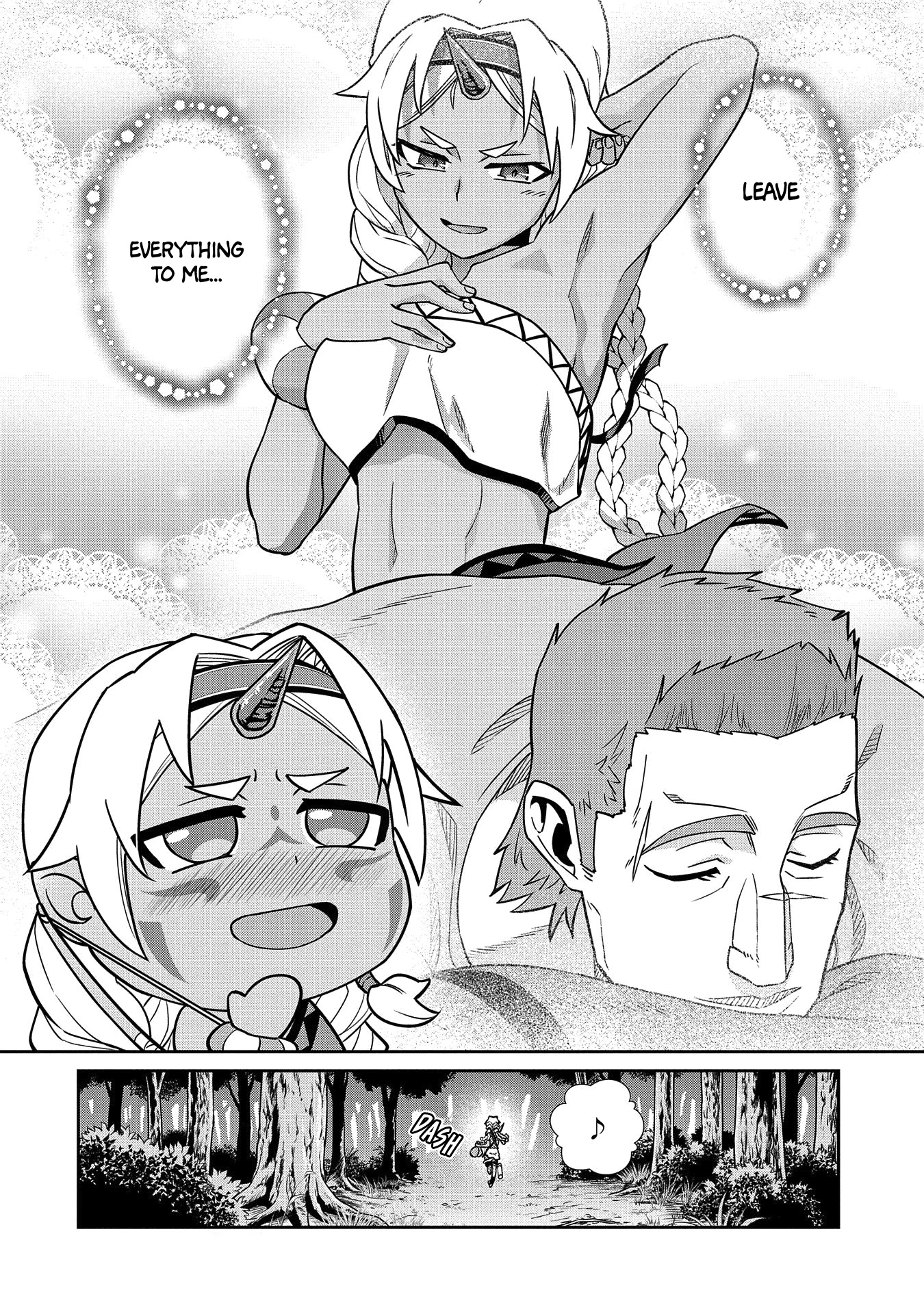 The Population Of The Frontier Owner Starts With 0. "Dias The Blue" And A Blue Horned Girl. chapter 19 page 32