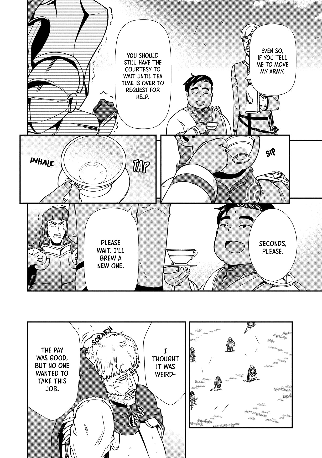 The Population Of The Frontier Owner Starts With 0. "Dias The Blue" And A Blue Horned Girl. chapter 19 page 9