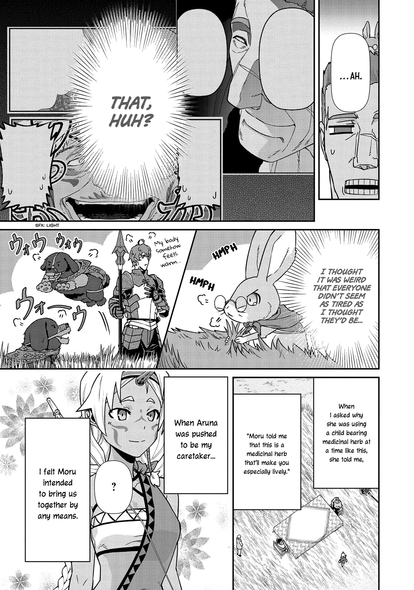 The Population Of The Frontier Owner Starts With 0. "Dias The Blue" And A Blue Horned Girl. chapter 20 page 12