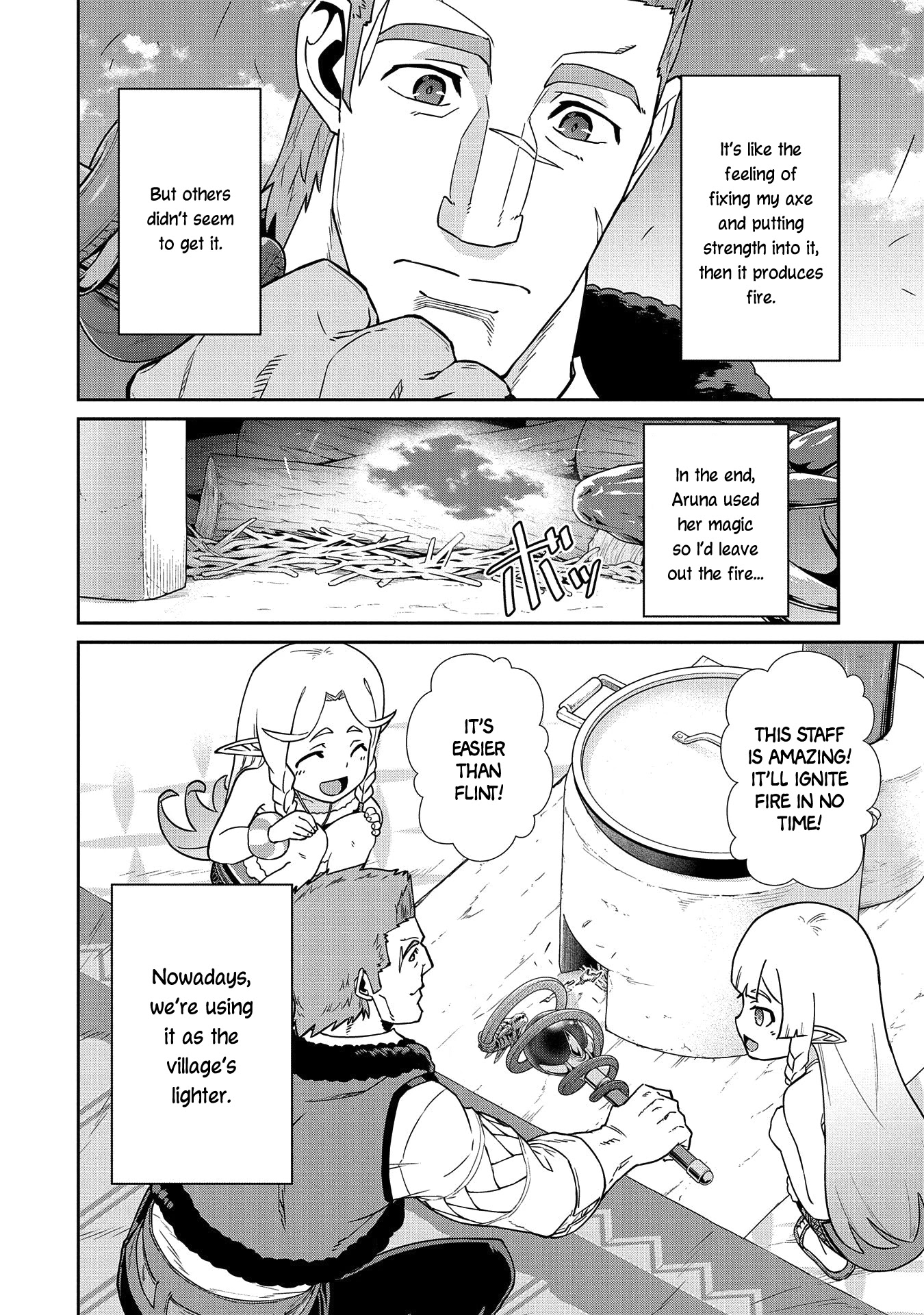 The Population Of The Frontier Owner Starts With 0. "Dias The Blue" And A Blue Horned Girl. chapter 20 page 23