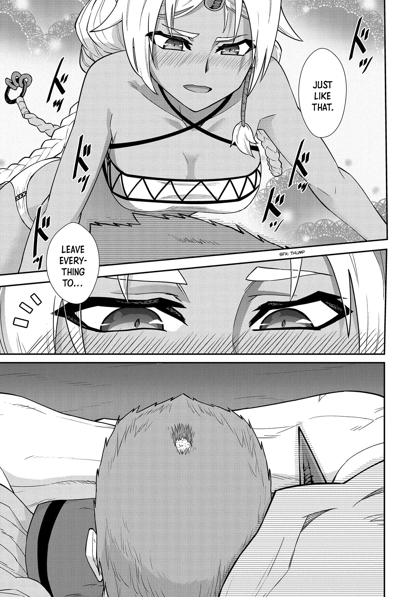 The Population Of The Frontier Owner Starts With 0. "Dias The Blue" And A Blue Horned Girl. chapter 20 page 34