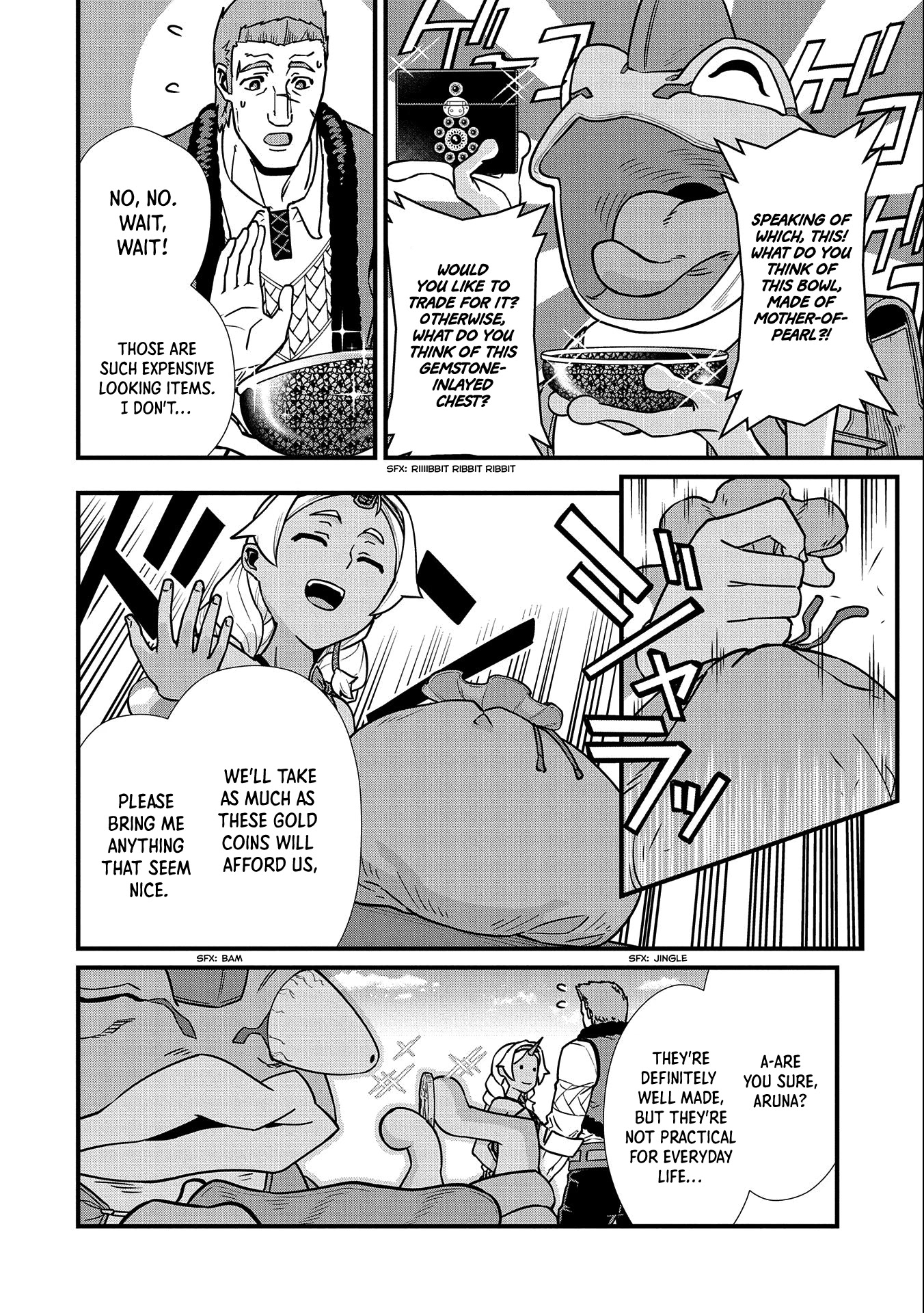 The Population Of The Frontier Owner Starts With 0. "Dias The Blue" And A Blue Horned Girl. chapter 21 page 18