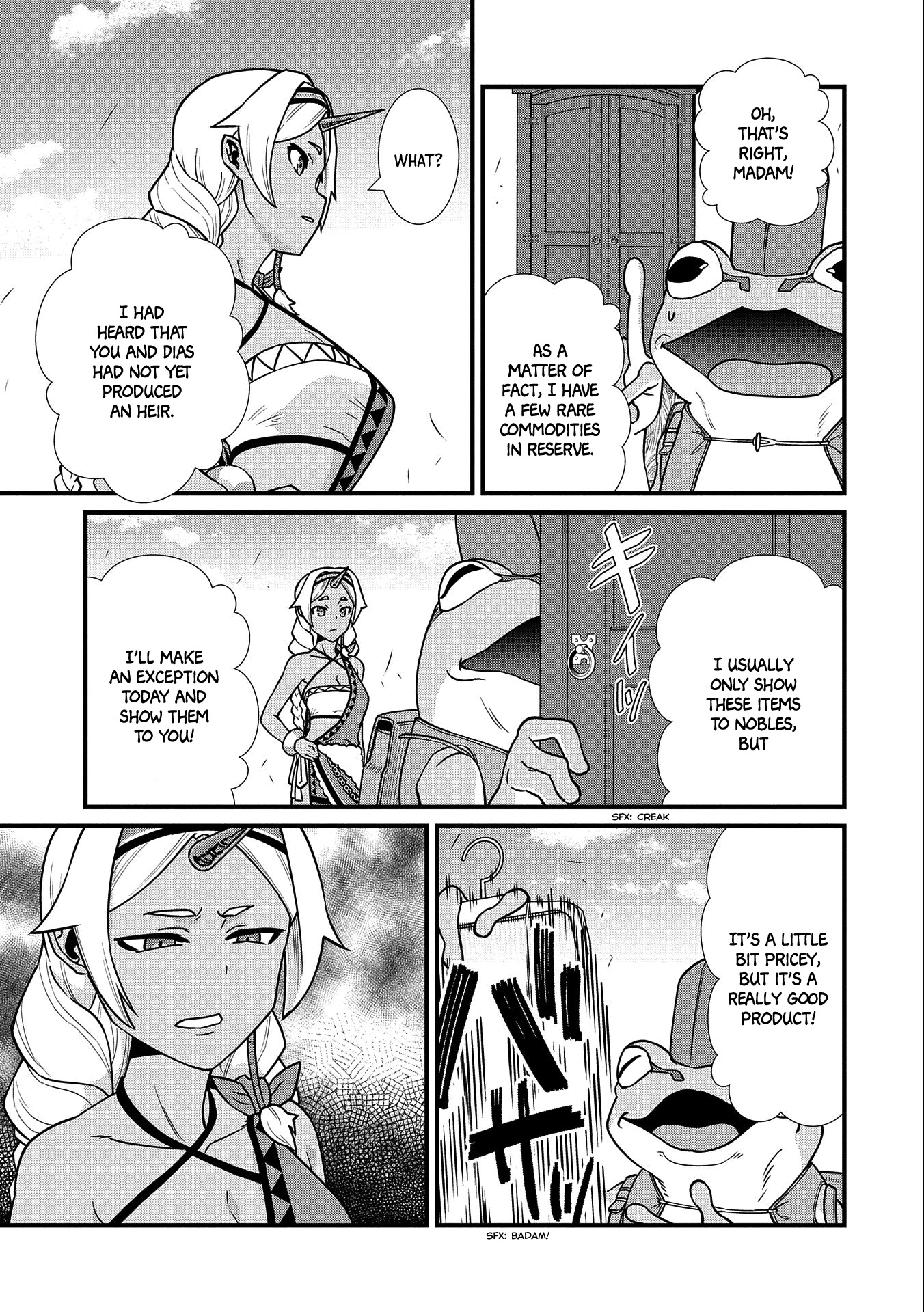 The Population Of The Frontier Owner Starts With 0. "Dias The Blue" And A Blue Horned Girl. chapter 21 page 25
