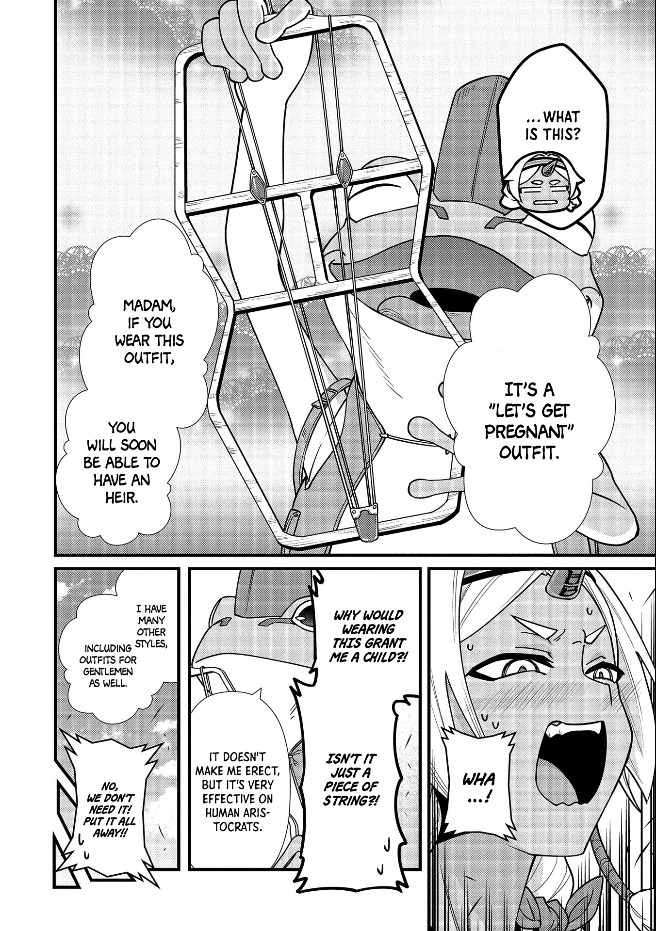 The Population Of The Frontier Owner Starts With 0. "Dias The Blue" And A Blue Horned Girl. chapter 21 page 26