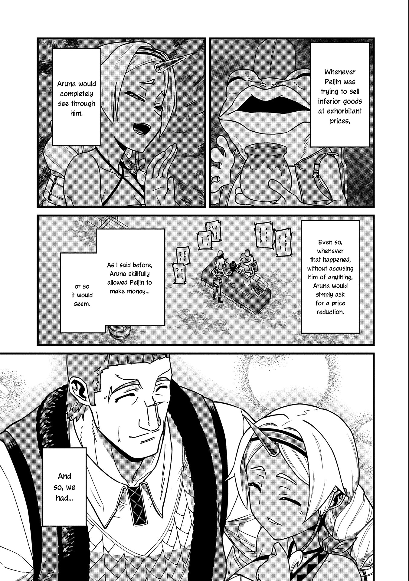 The Population Of The Frontier Owner Starts With 0. "Dias The Blue" And A Blue Horned Girl. chapter 21 page 29