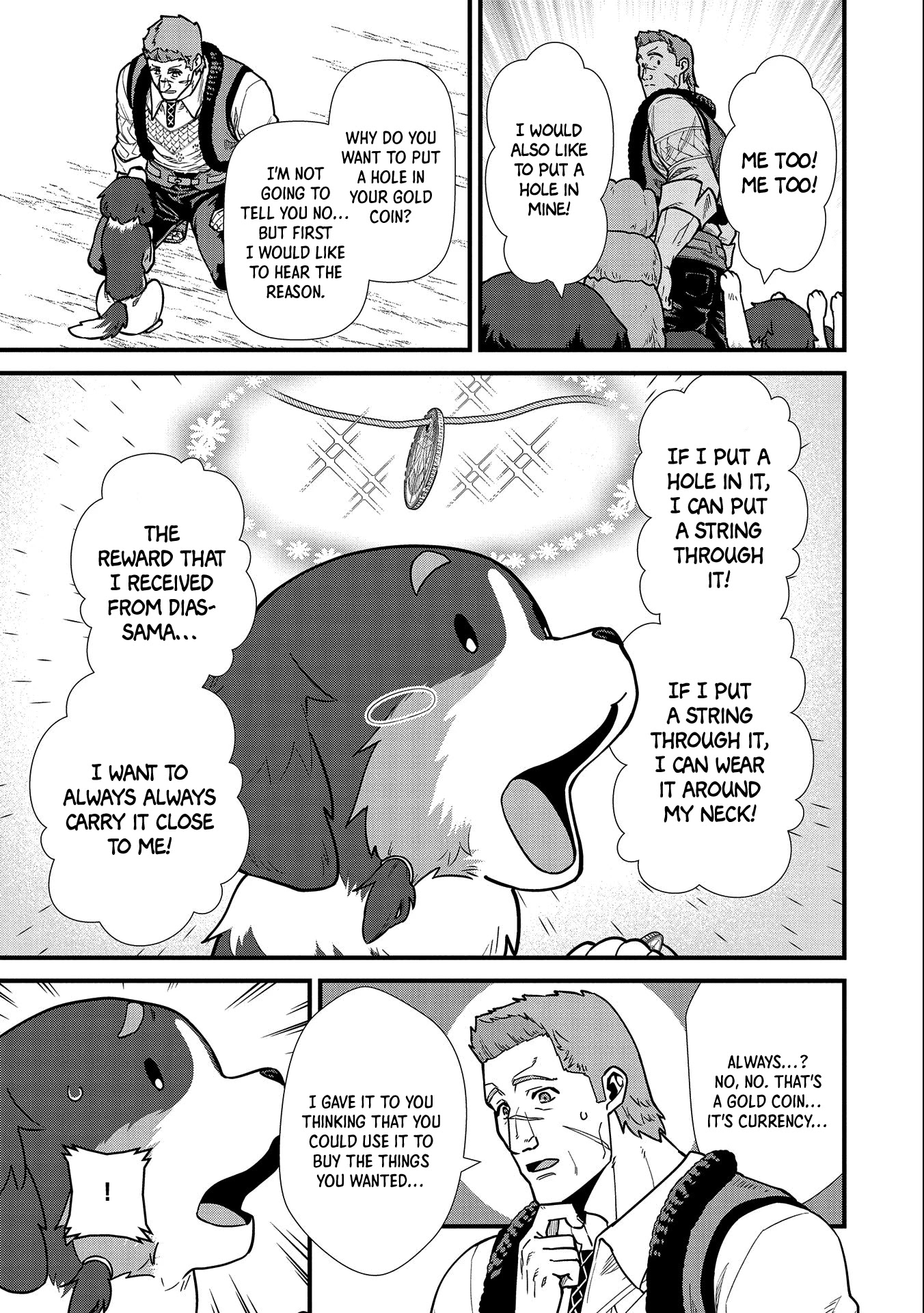 The Population Of The Frontier Owner Starts With 0. "Dias The Blue" And A Blue Horned Girl. chapter 22 page 12