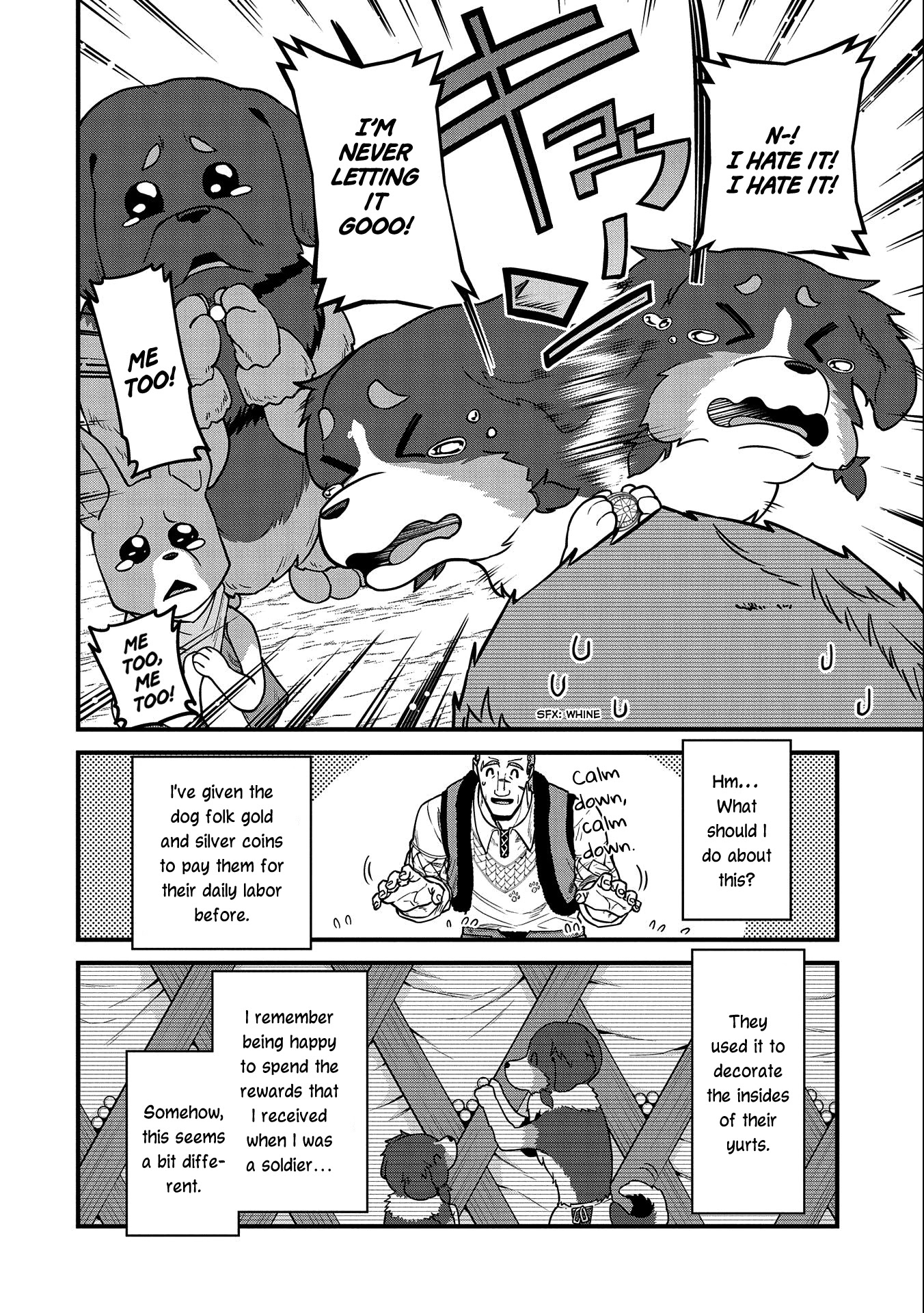 The Population Of The Frontier Owner Starts With 0. "Dias The Blue" And A Blue Horned Girl. chapter 22 page 13