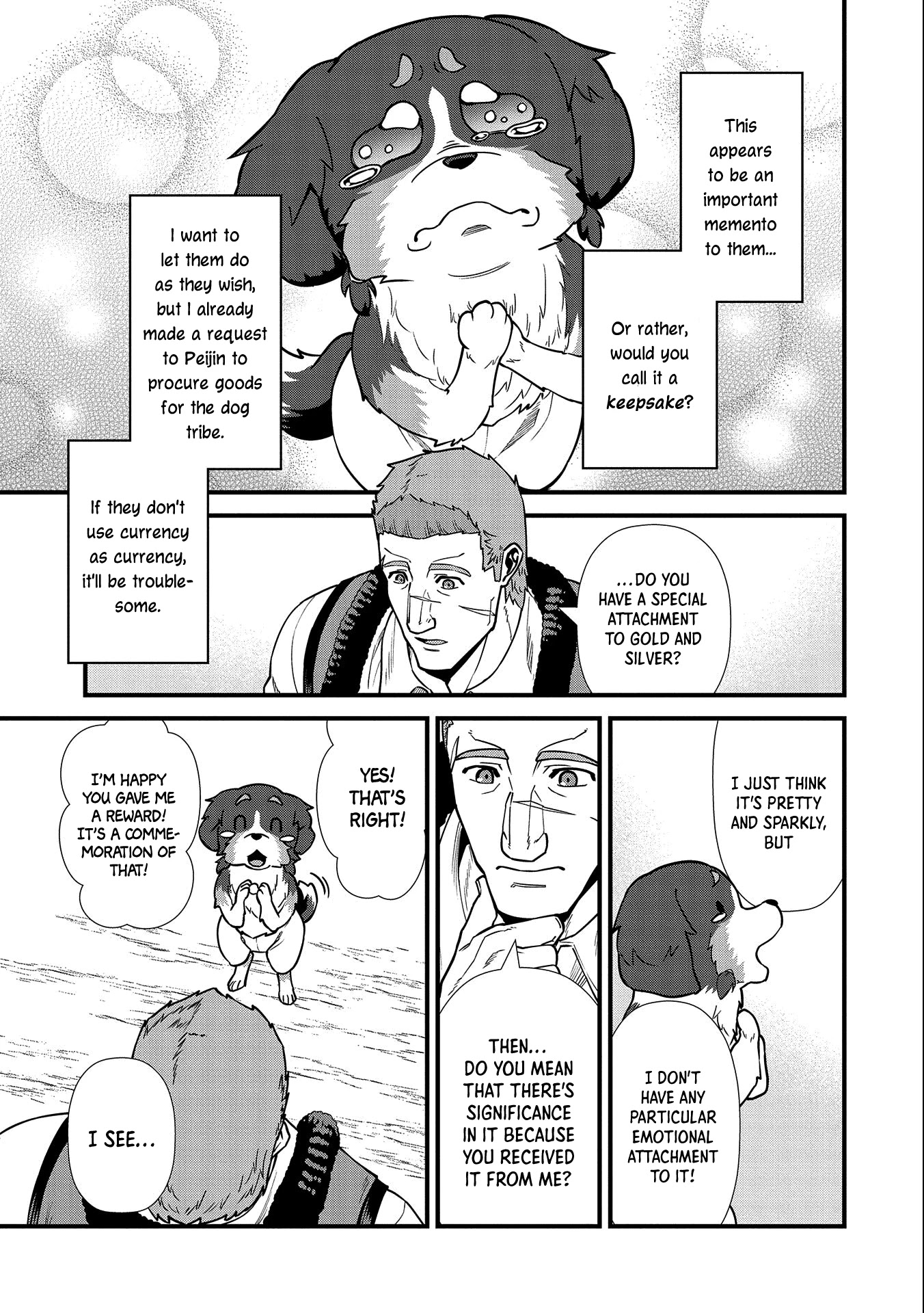 The Population Of The Frontier Owner Starts With 0. "Dias The Blue" And A Blue Horned Girl. chapter 22 page 14