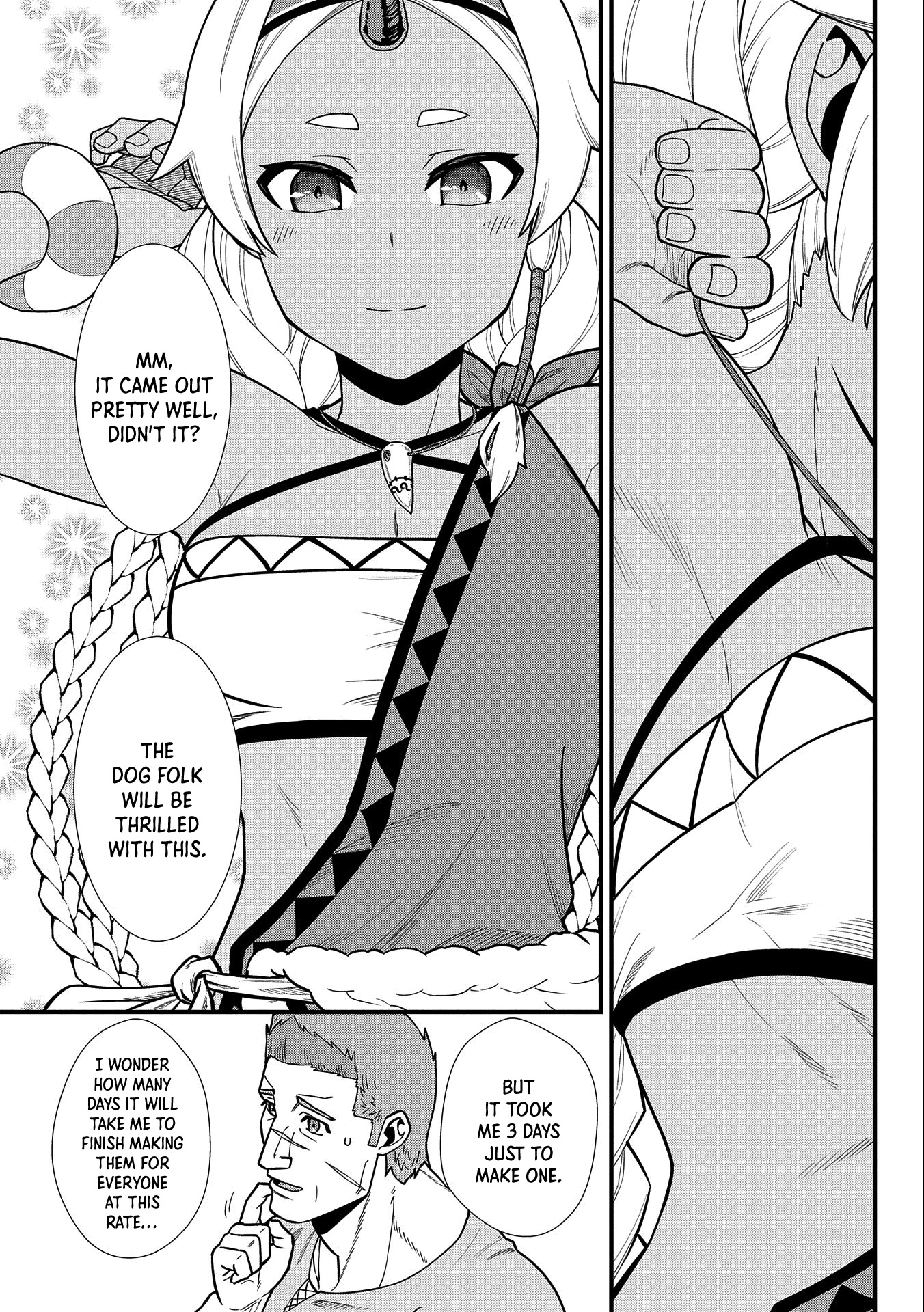 The Population Of The Frontier Owner Starts With 0. "Dias The Blue" And A Blue Horned Girl. chapter 22 page 24