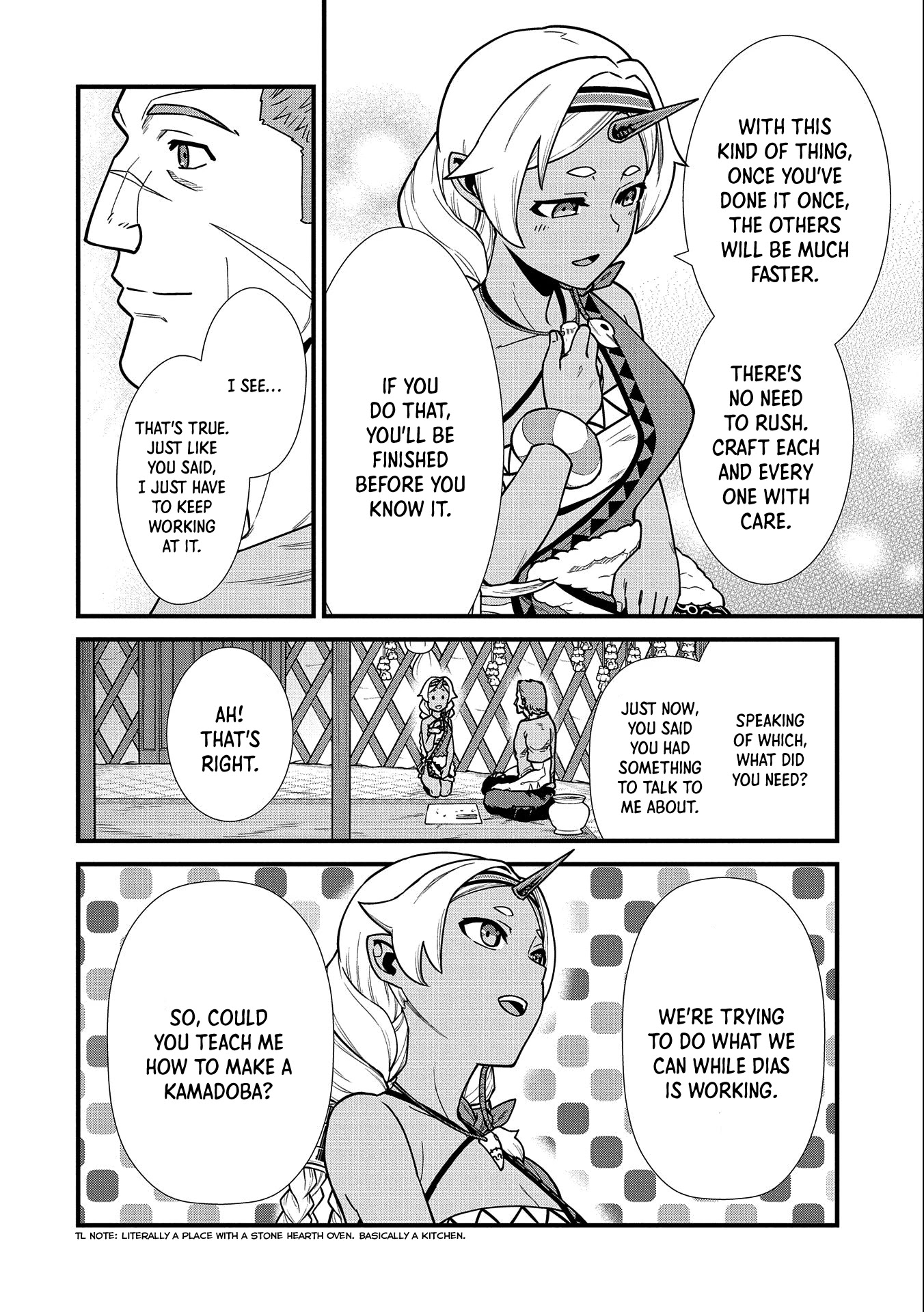 The Population Of The Frontier Owner Starts With 0. "Dias The Blue" And A Blue Horned Girl. chapter 22 page 25