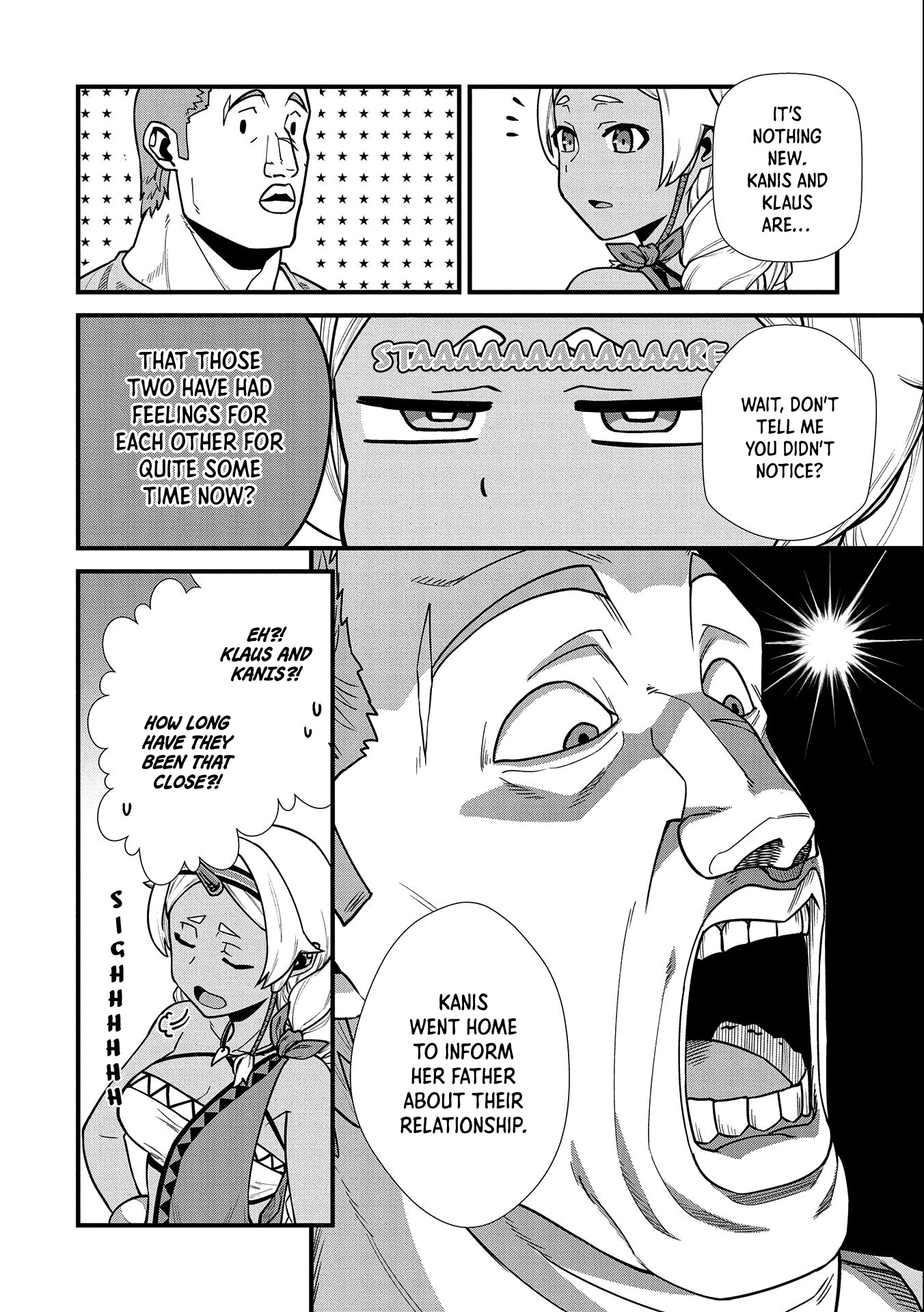 The Population Of The Frontier Owner Starts With 0. "Dias The Blue" And A Blue Horned Girl. chapter 22 page 29