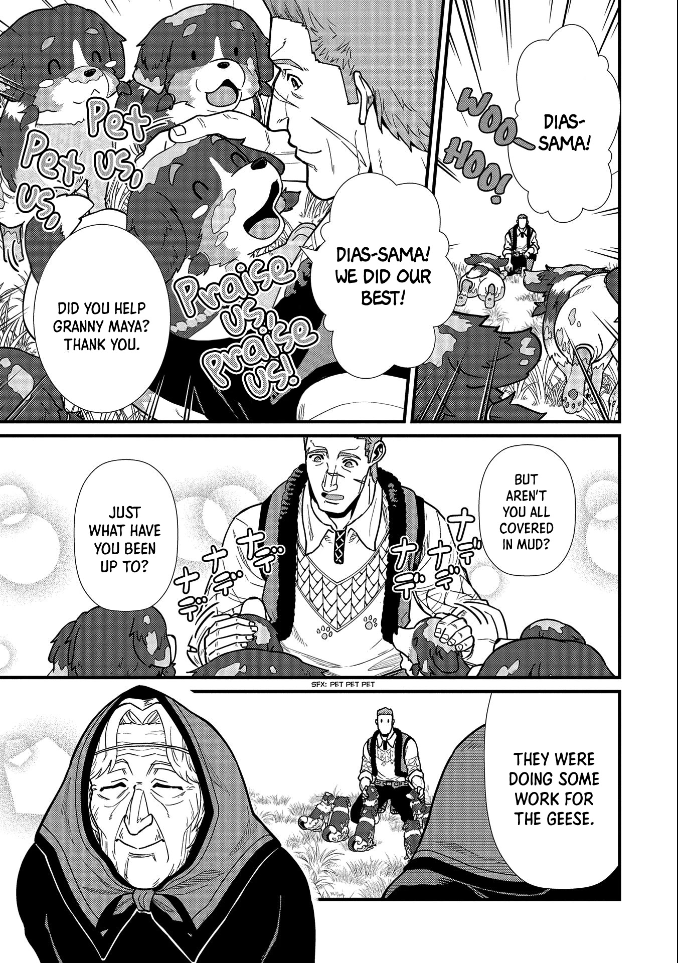 The Population Of The Frontier Owner Starts With 0. "Dias The Blue" And A Blue Horned Girl. chapter 22 page 7