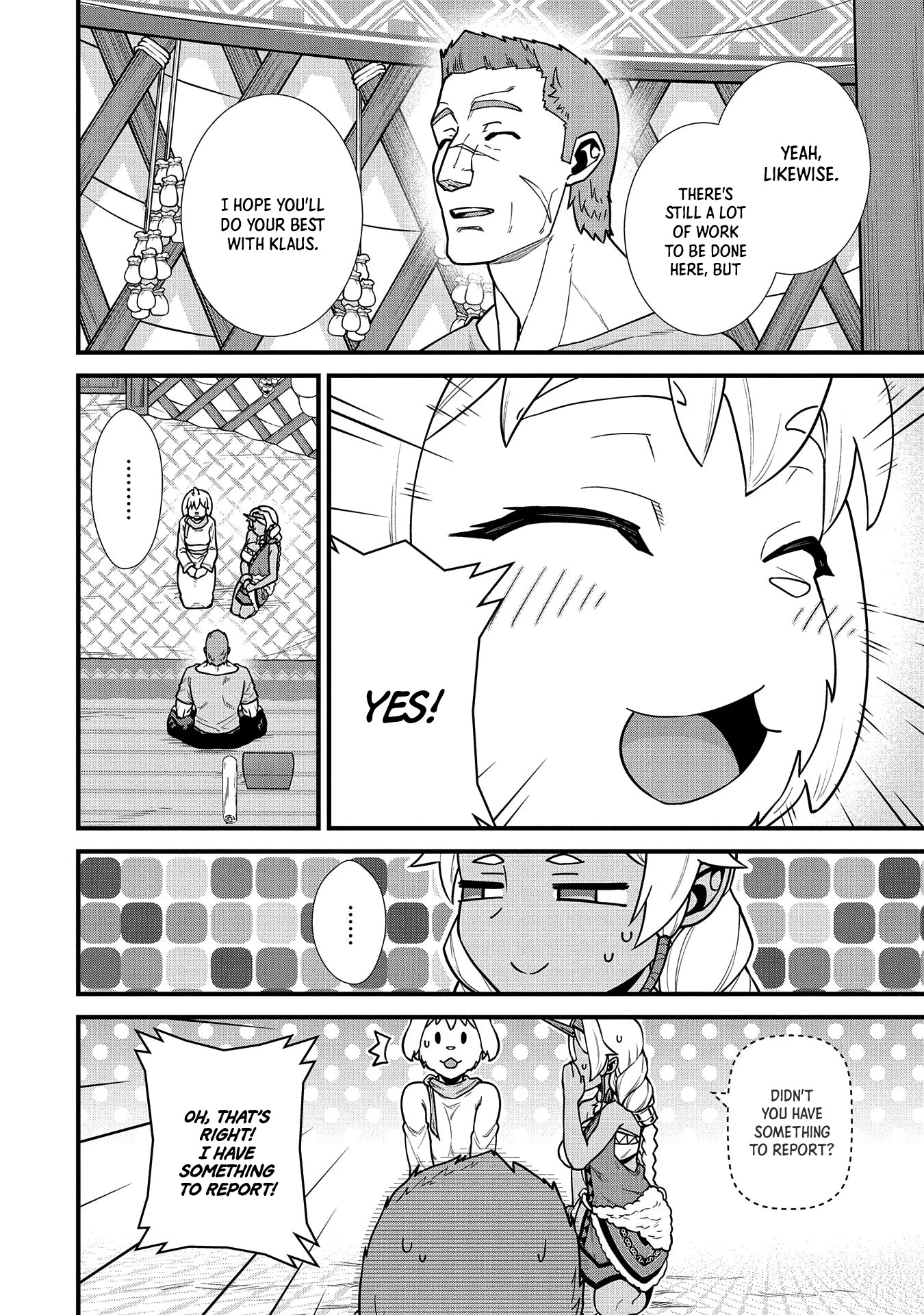 The Population Of The Frontier Owner Starts With 0. "Dias The Blue" And A Blue Horned Girl. chapter 23 page 15