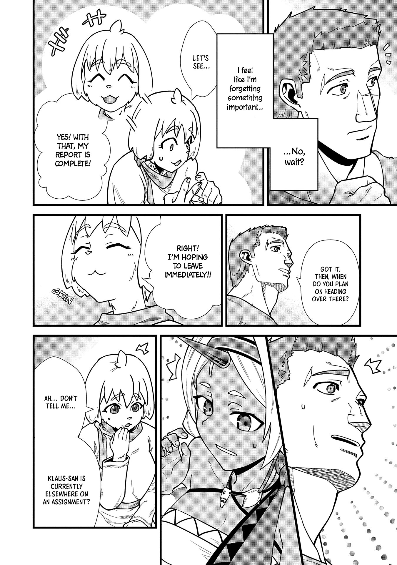 The Population Of The Frontier Owner Starts With 0. "Dias The Blue" And A Blue Horned Girl. chapter 23 page 17