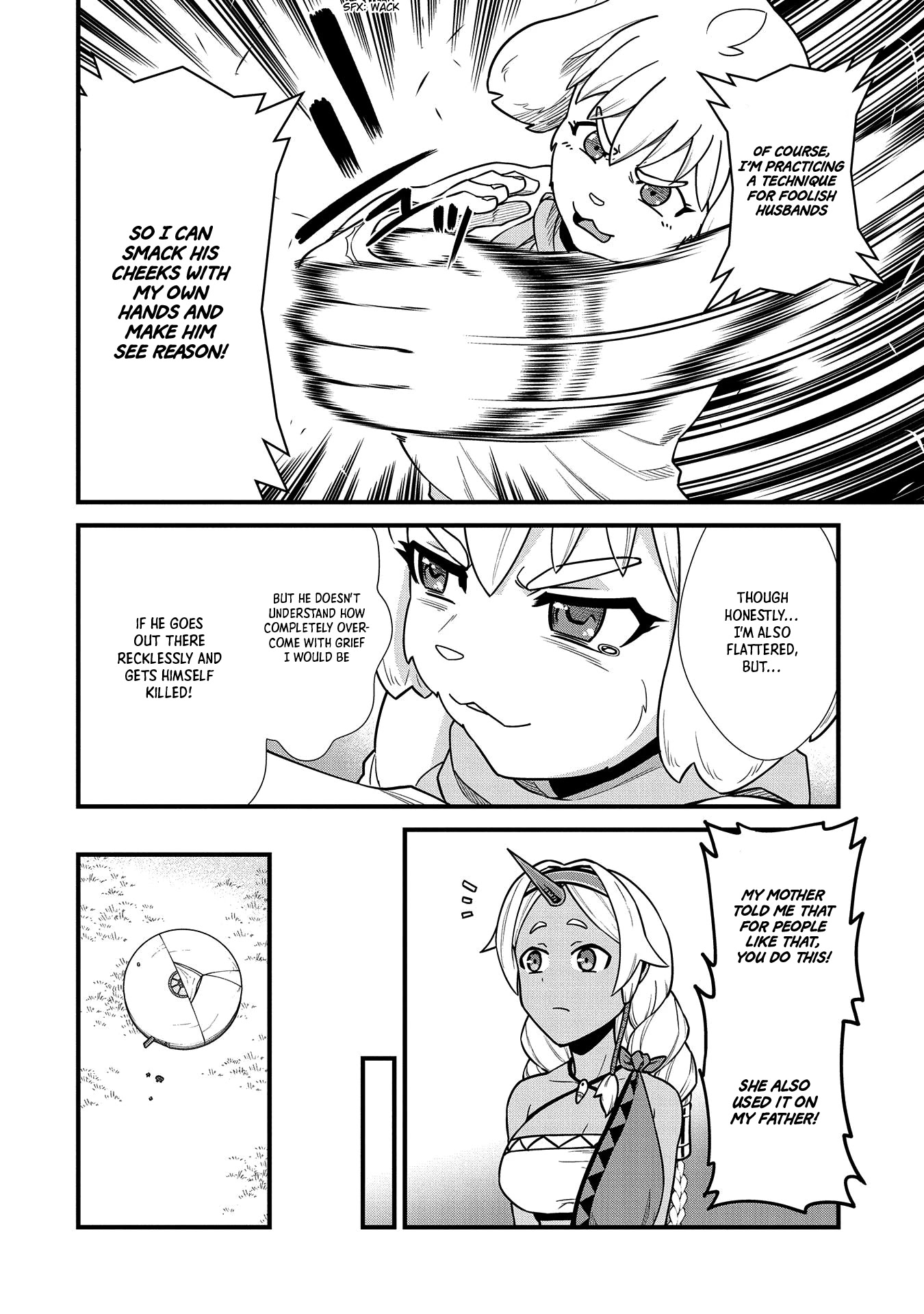 The Population Of The Frontier Owner Starts With 0. "Dias The Blue" And A Blue Horned Girl. chapter 23 page 20