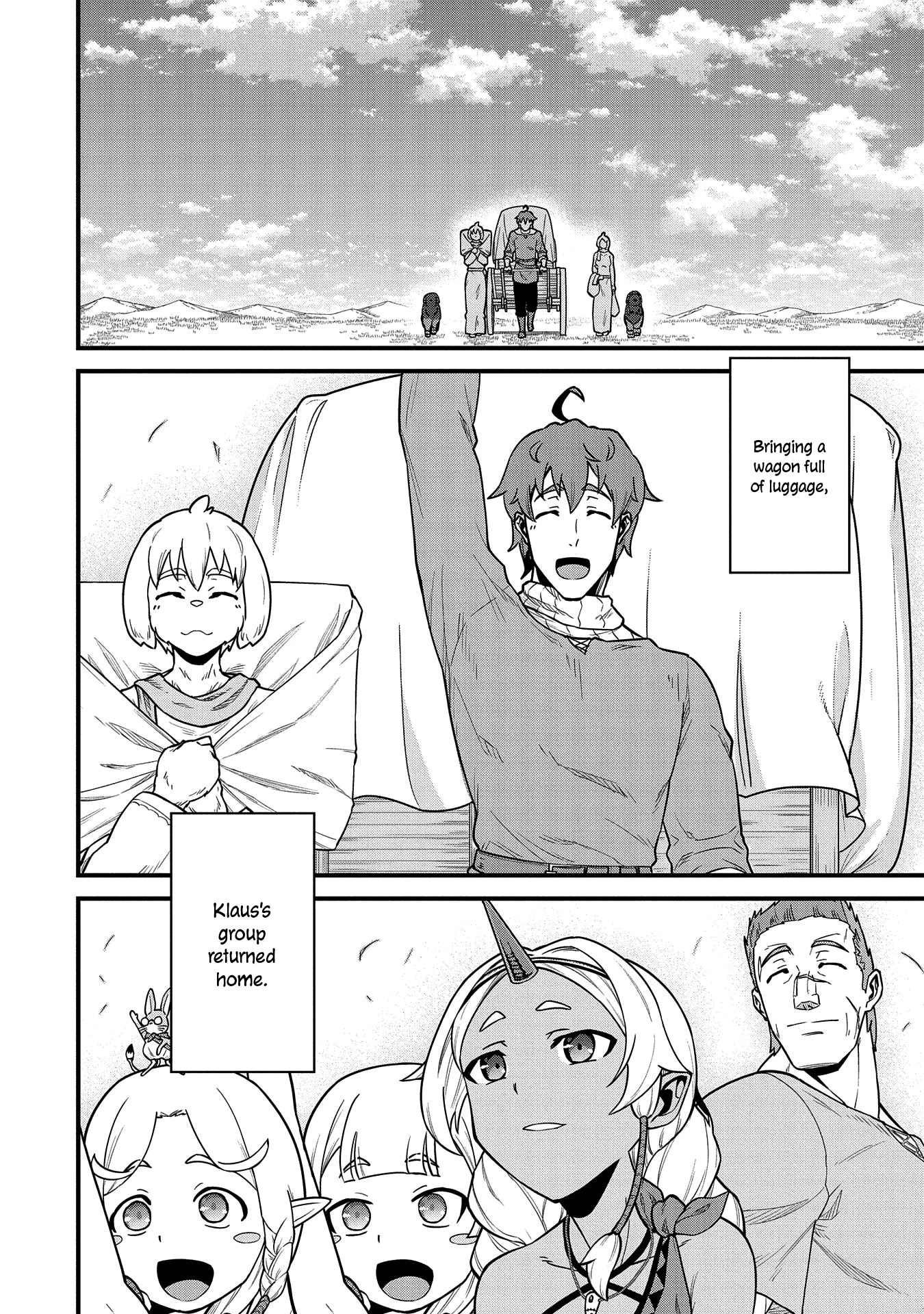 The Population Of The Frontier Owner Starts With 0. "Dias The Blue" And A Blue Horned Girl. chapter 23 page 32