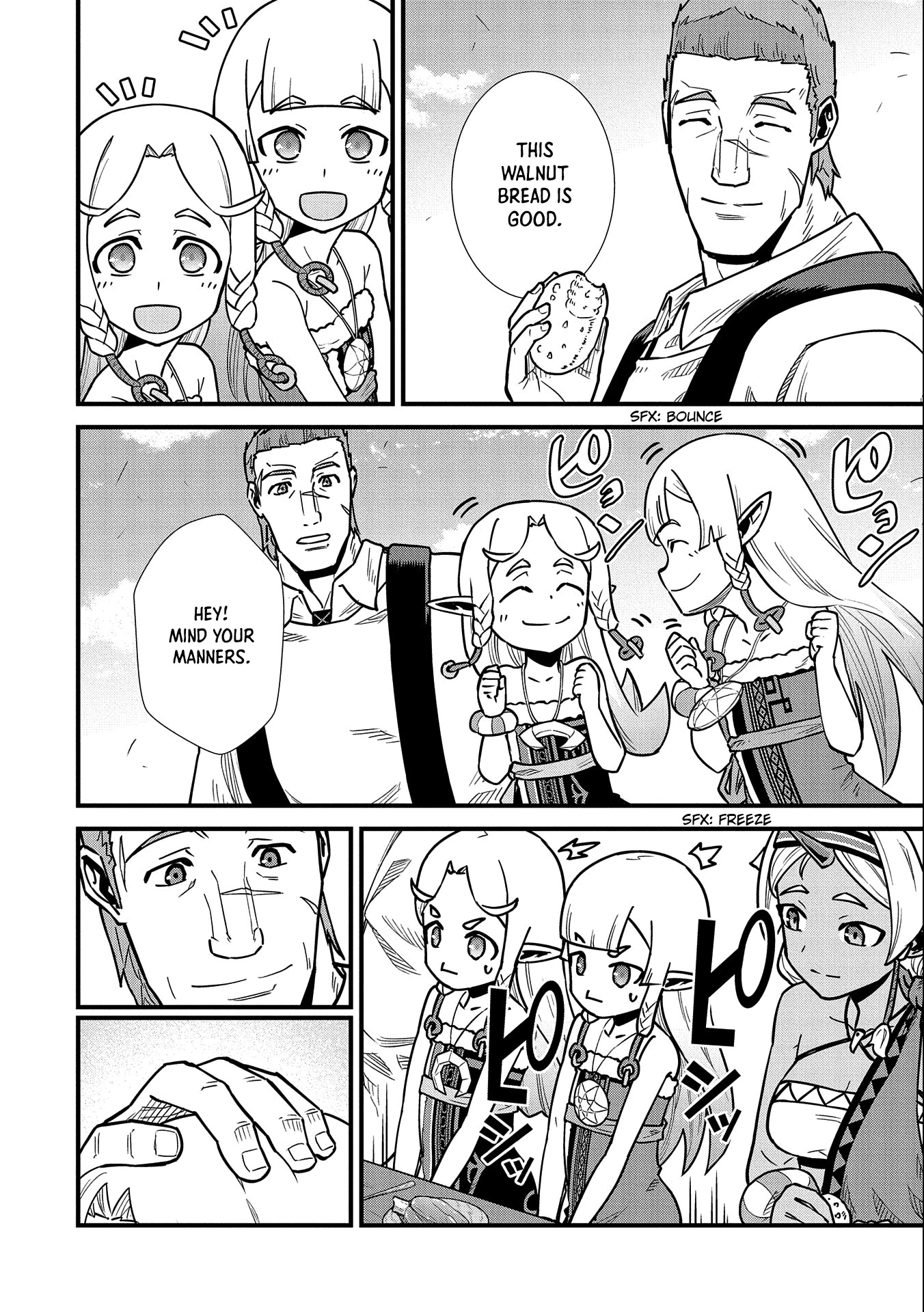 The Population Of The Frontier Owner Starts With 0. "Dias The Blue" And A Blue Horned Girl. chapter 24 page 15