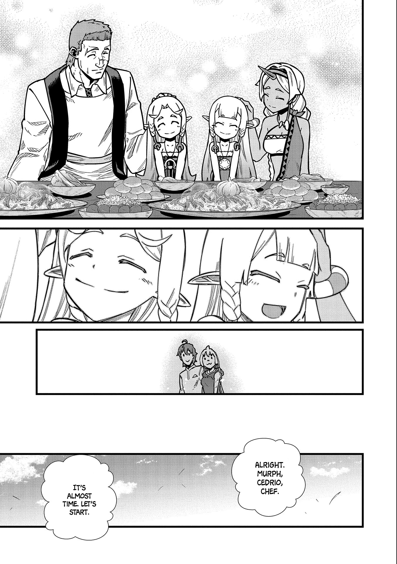 The Population Of The Frontier Owner Starts With 0. "Dias The Blue" And A Blue Horned Girl. chapter 24 page 16