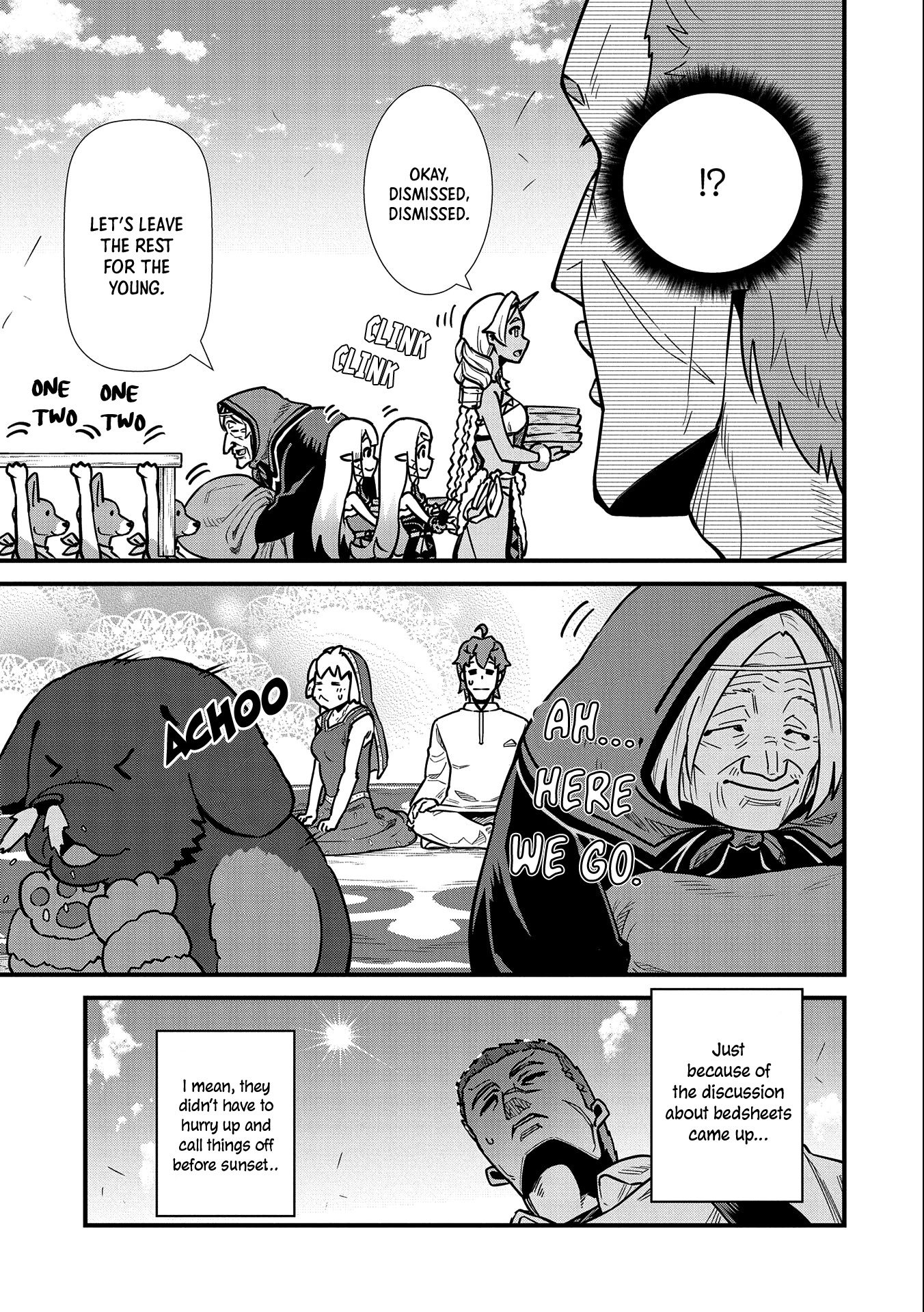 The Population Of The Frontier Owner Starts With 0. "Dias The Blue" And A Blue Horned Girl. chapter 24 page 32