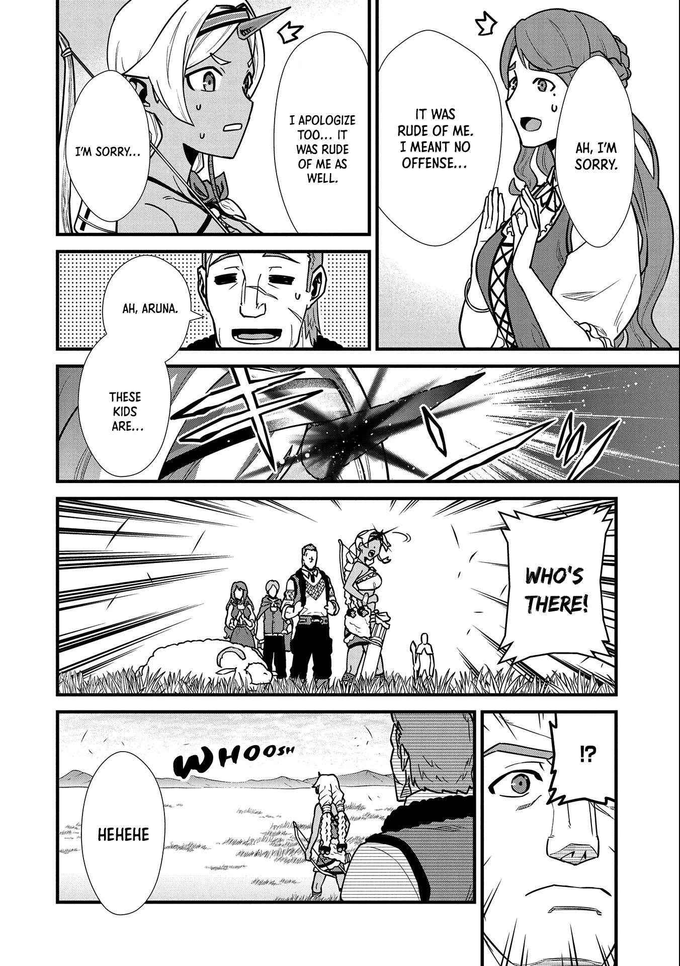 The Population Of The Frontier Owner Starts With 0. "Dias The Blue" And A Blue Horned Girl. chapter 25 page 13