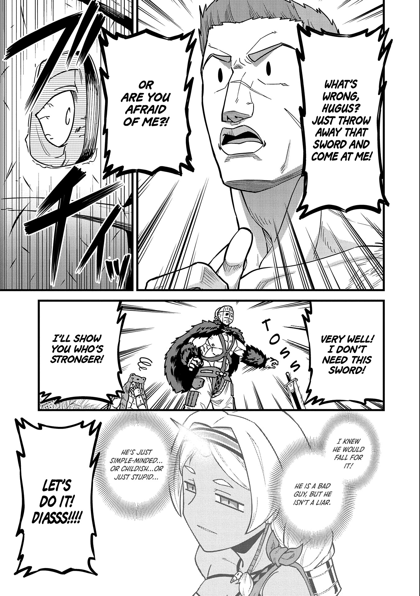 The Population Of The Frontier Owner Starts With 0. "Dias The Blue" And A Blue Horned Girl. chapter 25 page 18