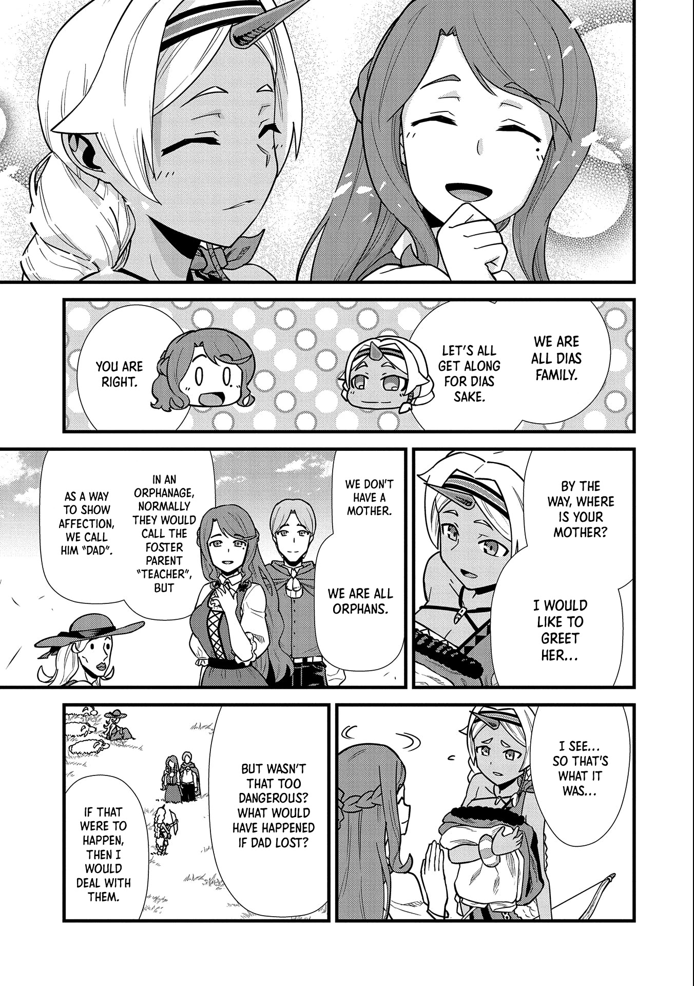 The Population Of The Frontier Owner Starts With 0. "Dias The Blue" And A Blue Horned Girl. chapter 25 page 24