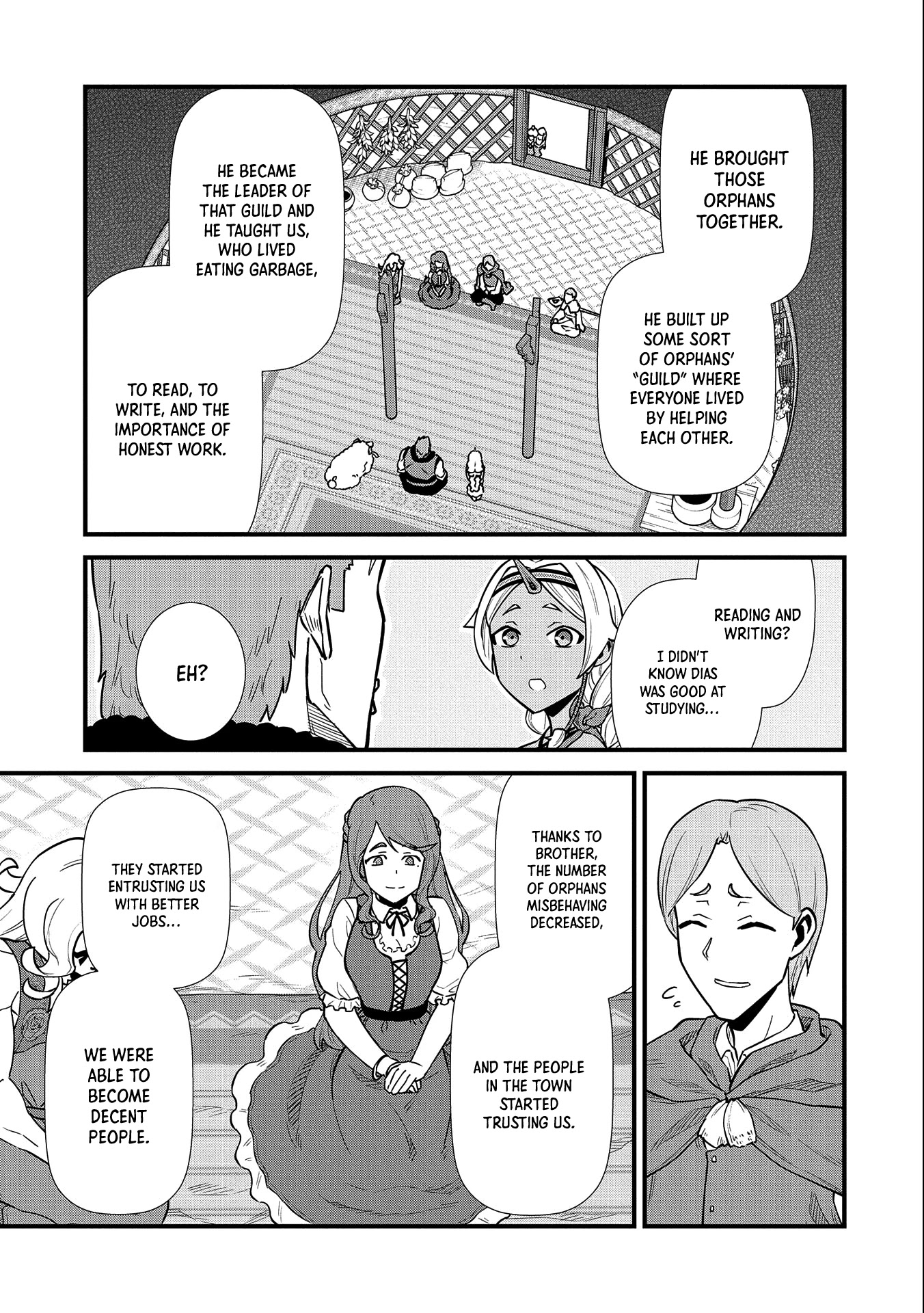 The Population Of The Frontier Owner Starts With 0. "Dias The Blue" And A Blue Horned Girl. chapter 25 page 26
