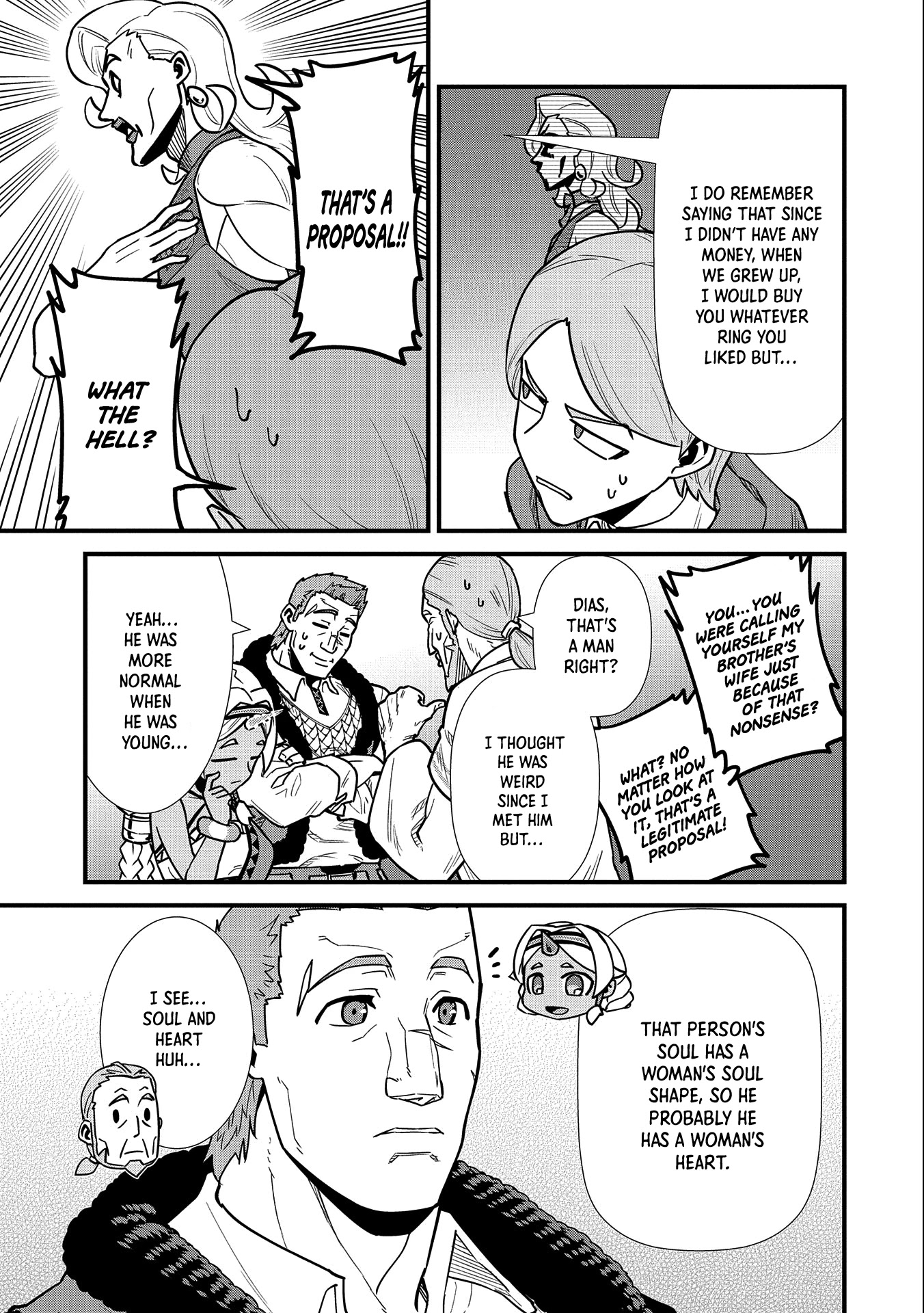 The Population Of The Frontier Owner Starts With 0. "Dias The Blue" And A Blue Horned Girl. chapter 25 page 36