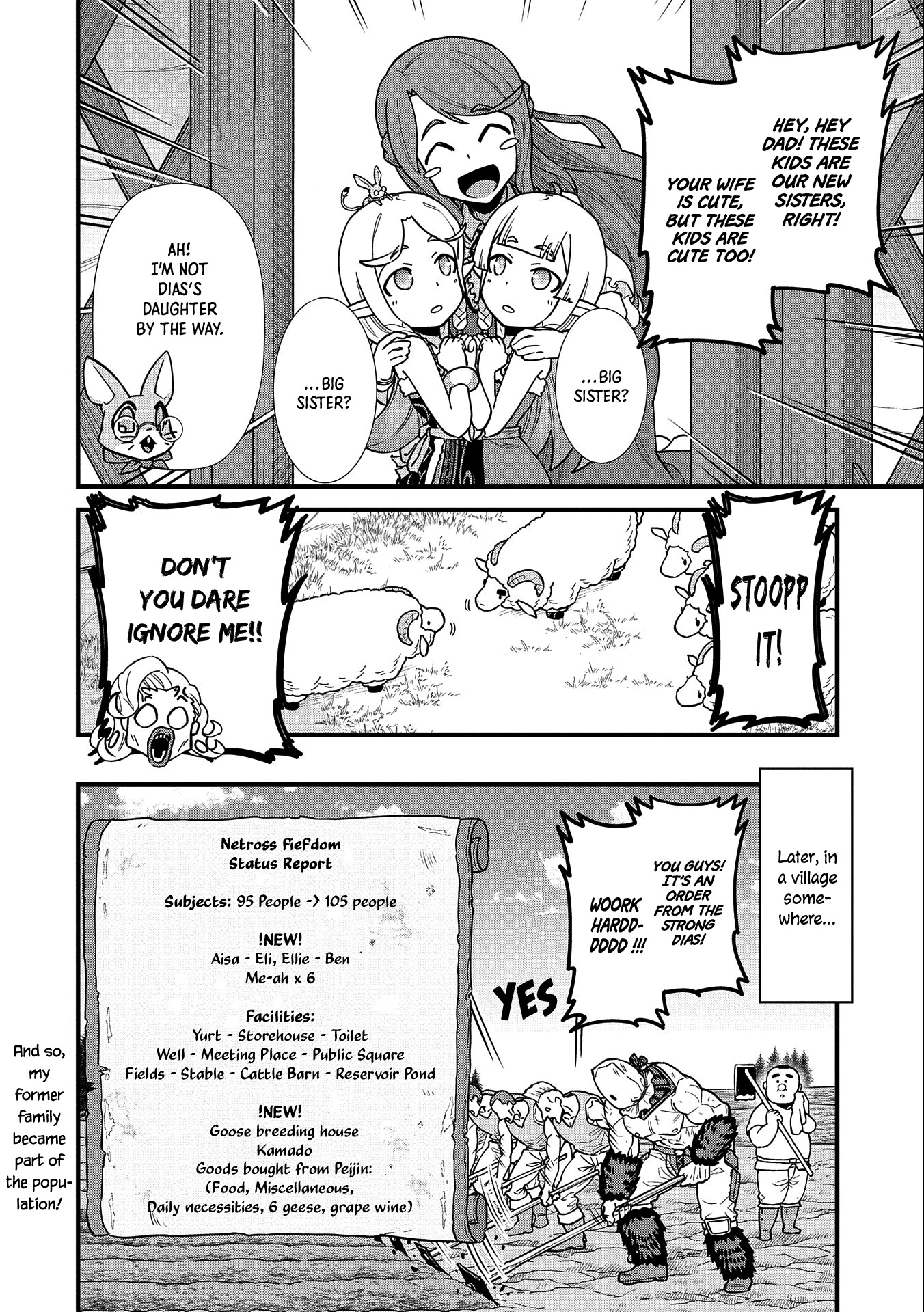 The Population Of The Frontier Owner Starts With 0. "Dias The Blue" And A Blue Horned Girl. chapter 25 page 37