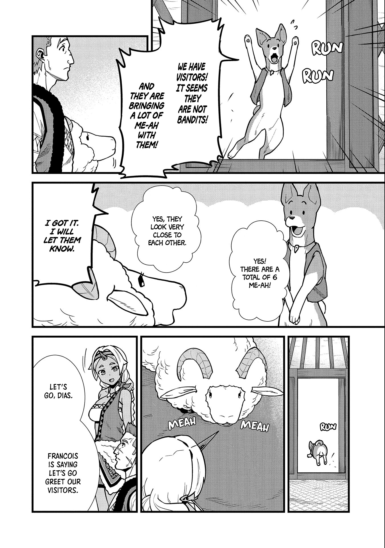 The Population Of The Frontier Owner Starts With 0. "Dias The Blue" And A Blue Horned Girl. chapter 25 page 7