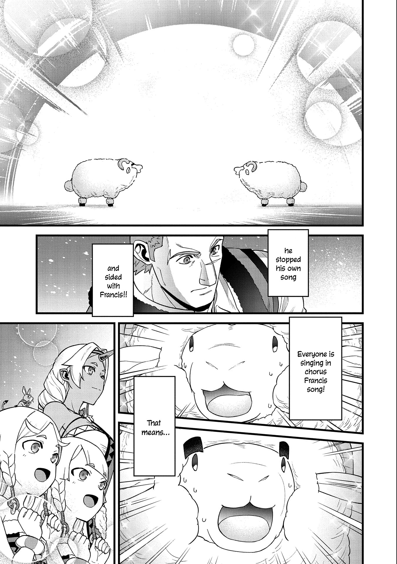 The Population Of The Frontier Owner Starts With 0. "Dias The Blue" And A Blue Horned Girl. chapter 26 page 32