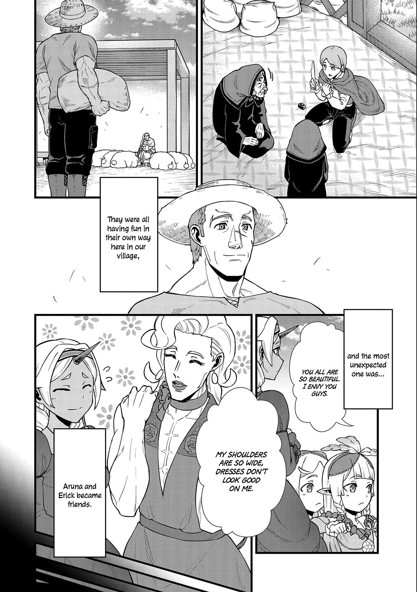 The Population Of The Frontier Owner Starts With 0. "Dias The Blue" And A Blue Horned Girl. chapter 26 page 9