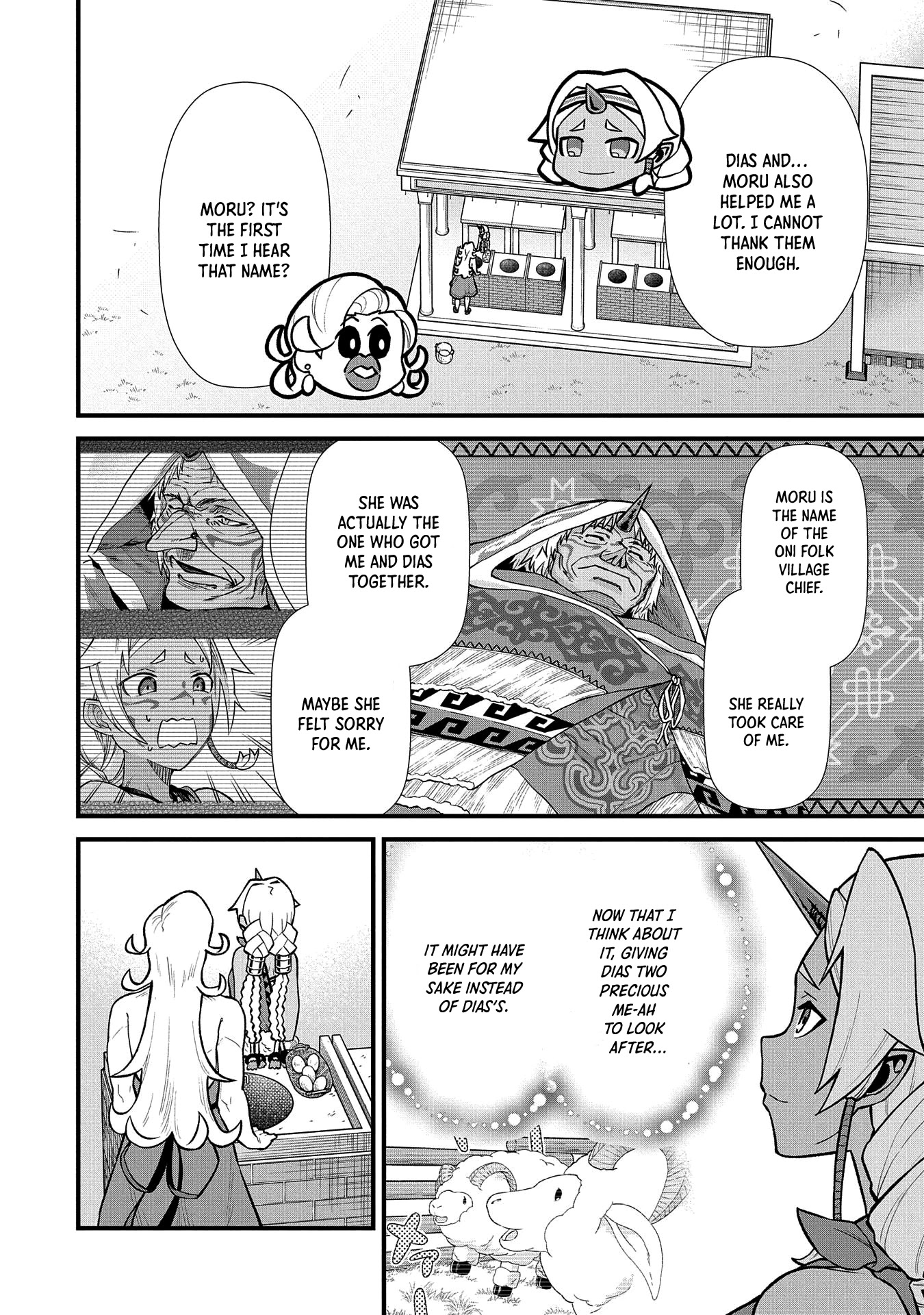 The Population Of The Frontier Owner Starts With 0. "Dias The Blue" And A Blue Horned Girl. chapter 27 page 23