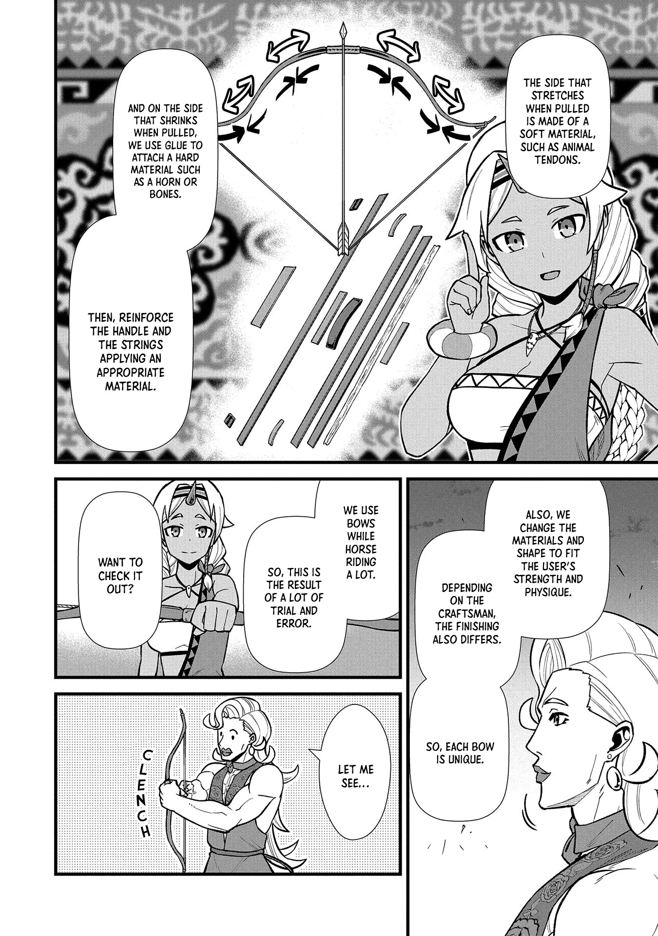 The Population Of The Frontier Owner Starts With 0. "Dias The Blue" And A Blue Horned Girl. chapter 27 page 30