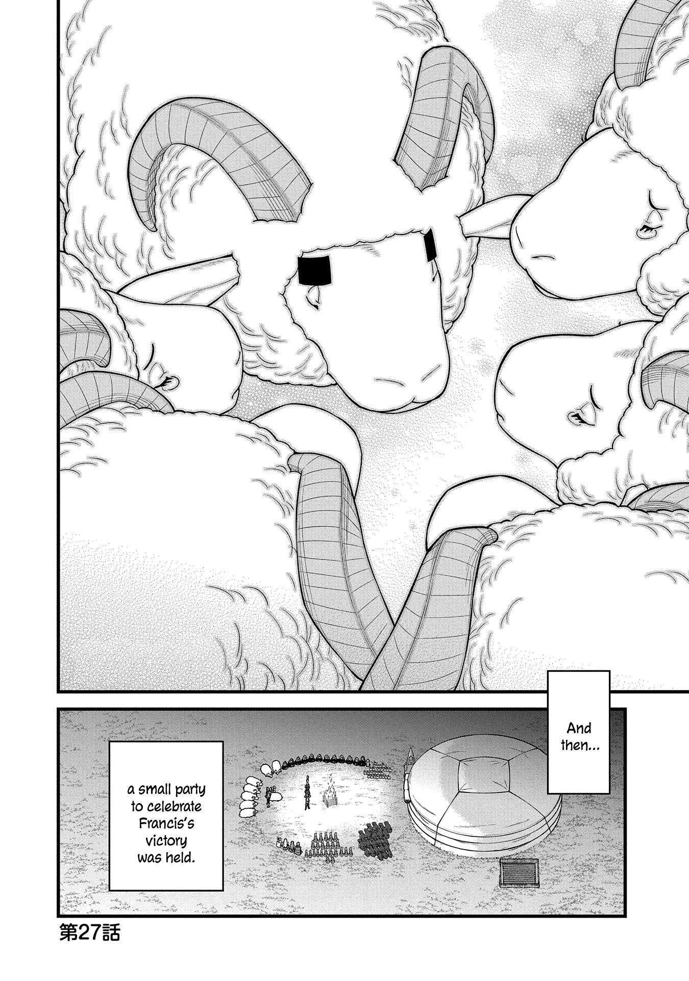 The Population Of The Frontier Owner Starts With 0. "Dias The Blue" And A Blue Horned Girl. chapter 27 page 5