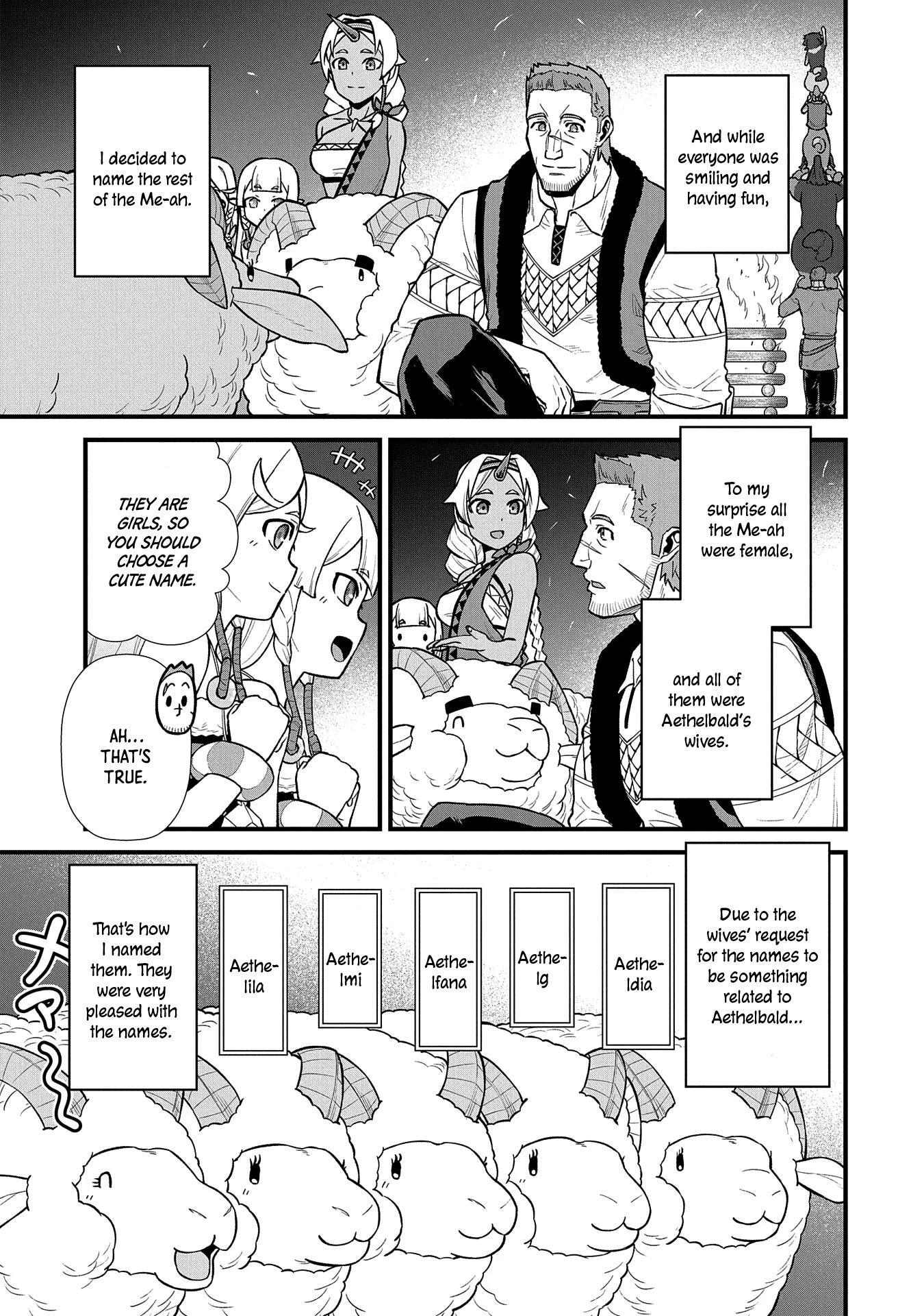 The Population Of The Frontier Owner Starts With 0. "Dias The Blue" And A Blue Horned Girl. chapter 27 page 6