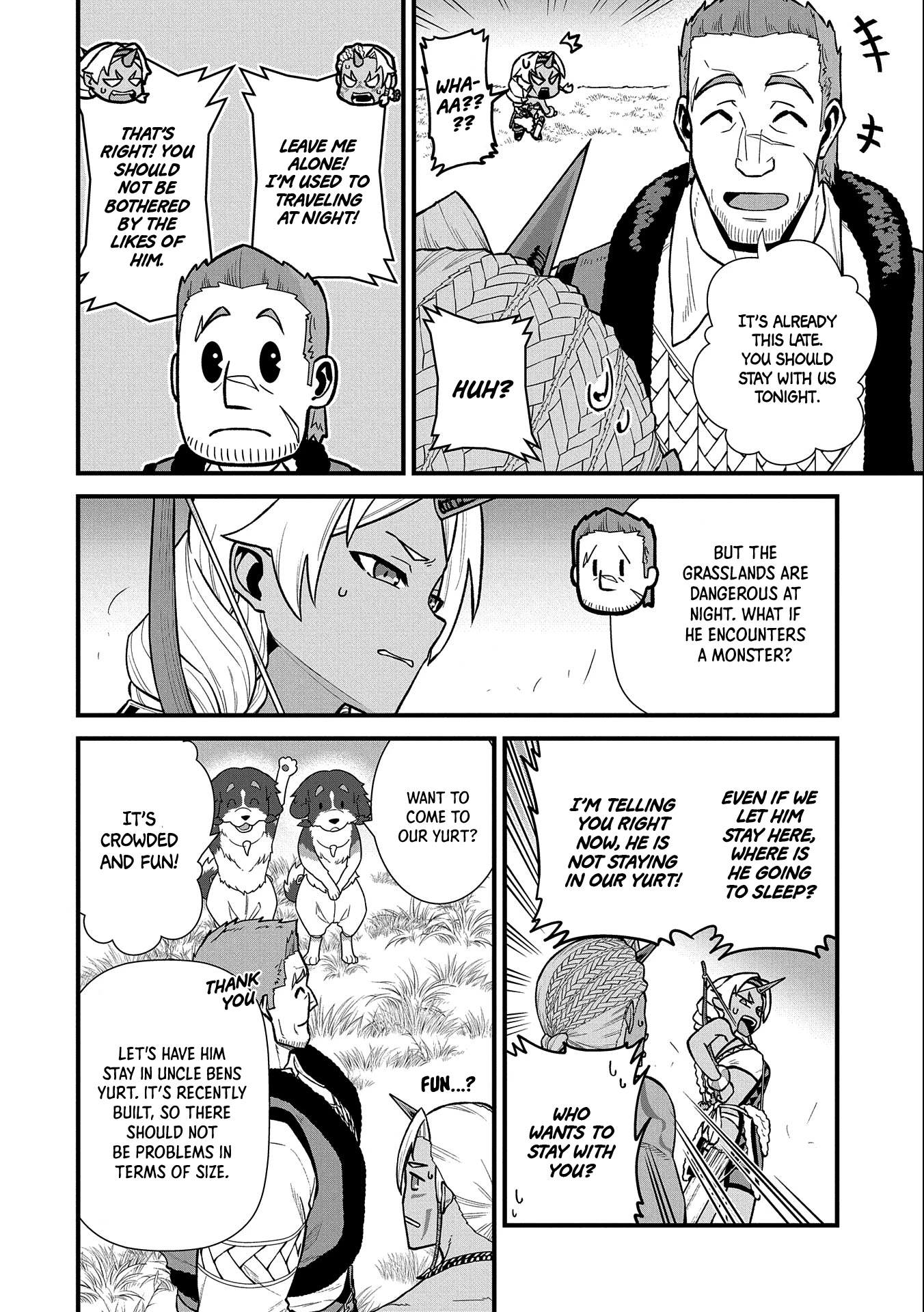 The Population Of The Frontier Owner Starts With 0. "Dias The Blue" And A Blue Horned Girl. chapter 28 page 19