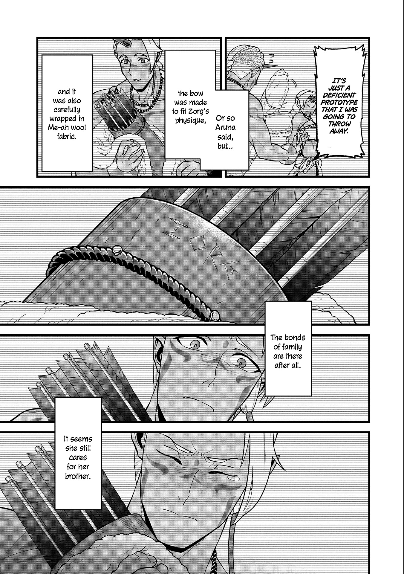 The Population Of The Frontier Owner Starts With 0. "Dias The Blue" And A Blue Horned Girl. chapter 28 page 22