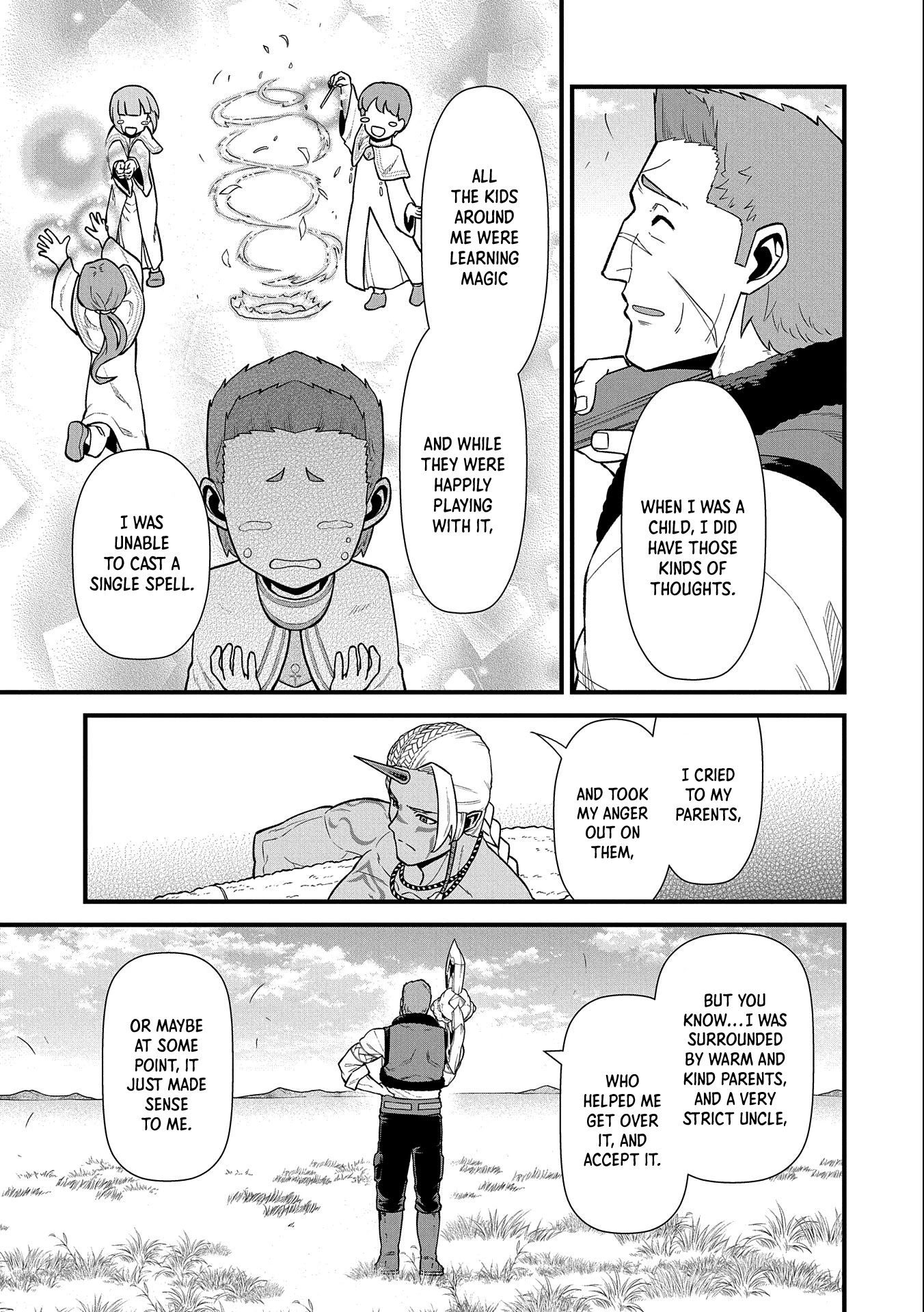 The Population Of The Frontier Owner Starts With 0. "Dias The Blue" And A Blue Horned Girl. chapter 28 page 24