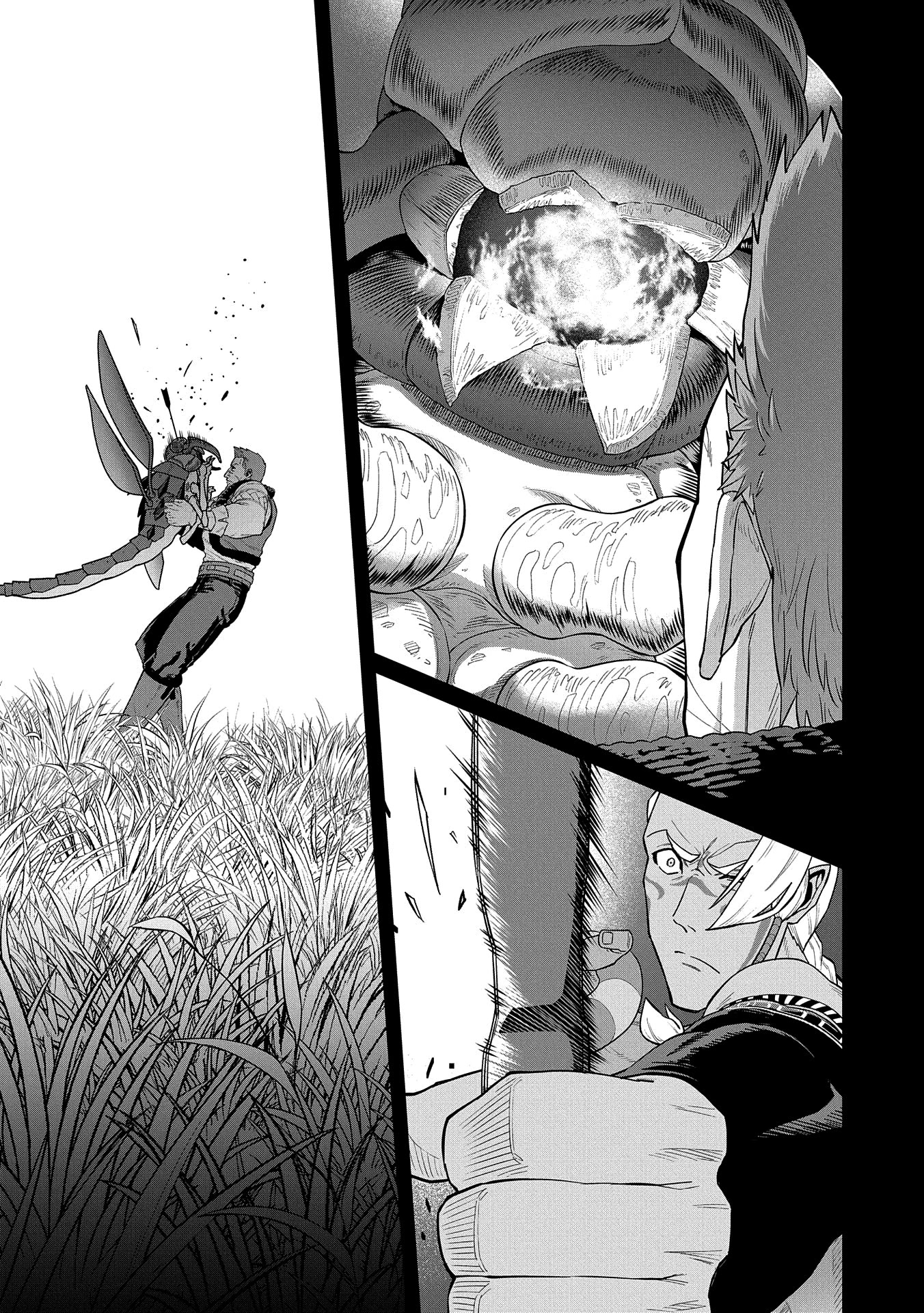 The Population Of The Frontier Owner Starts With 0. "Dias The Blue" And A Blue Horned Girl. chapter 29 page 16