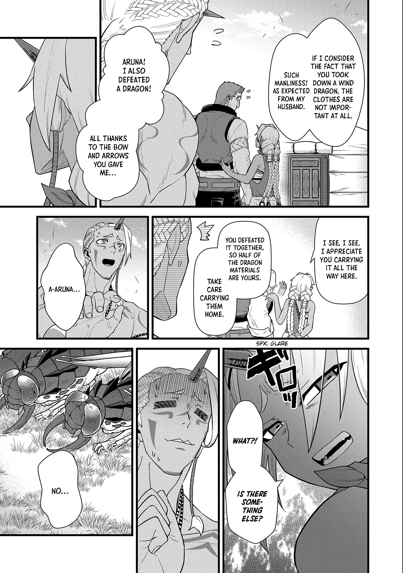 The Population Of The Frontier Owner Starts With 0. "Dias The Blue" And A Blue Horned Girl. chapter 29 page 22